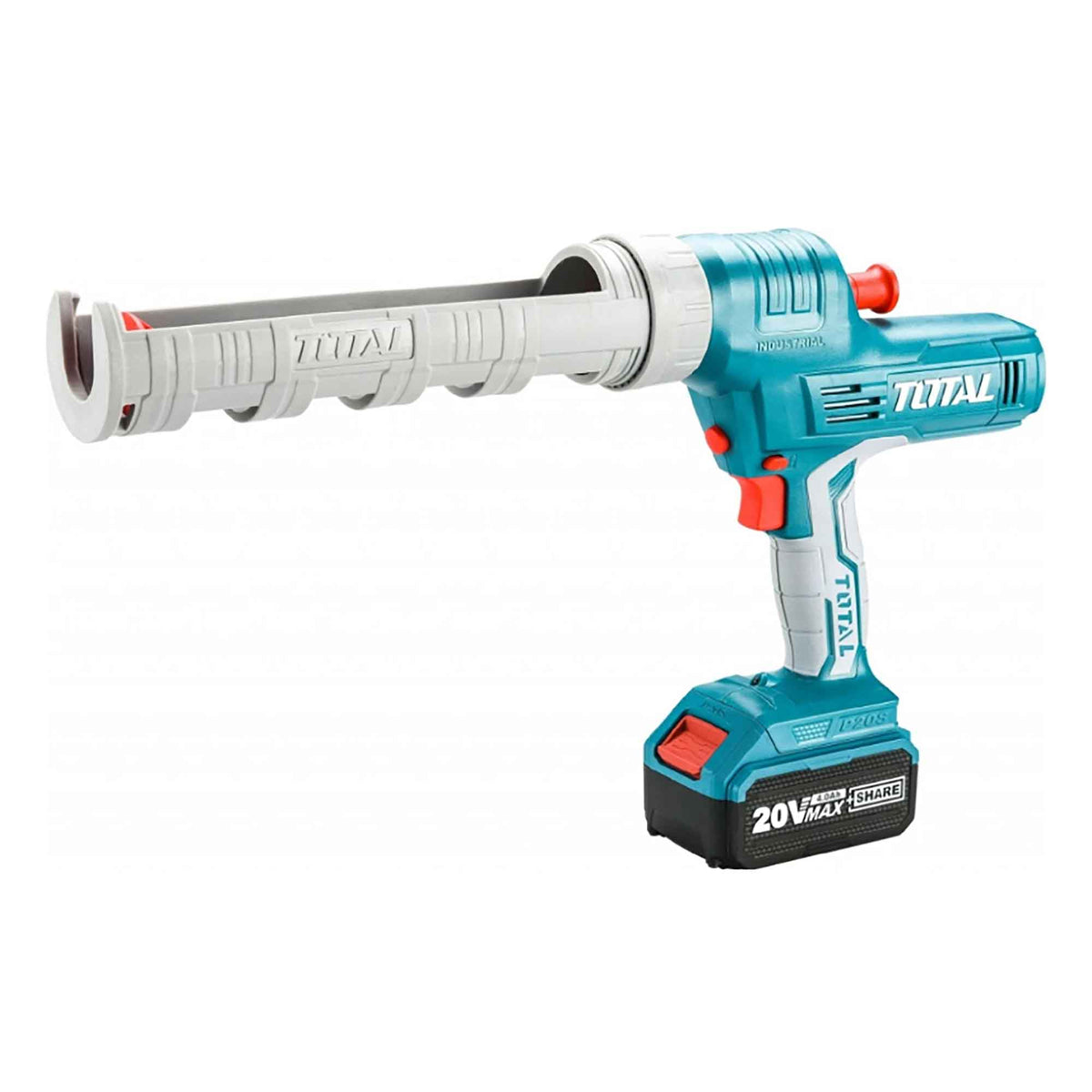 Pistolet à calfeutrer à batterie, 300 ml, Total tools, 20 Volts