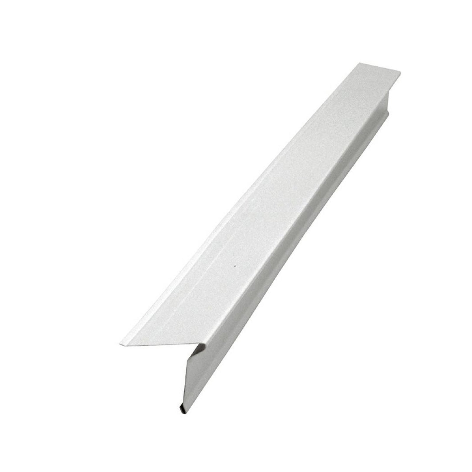 Solin de toit départ en aluminium, 10', blanc