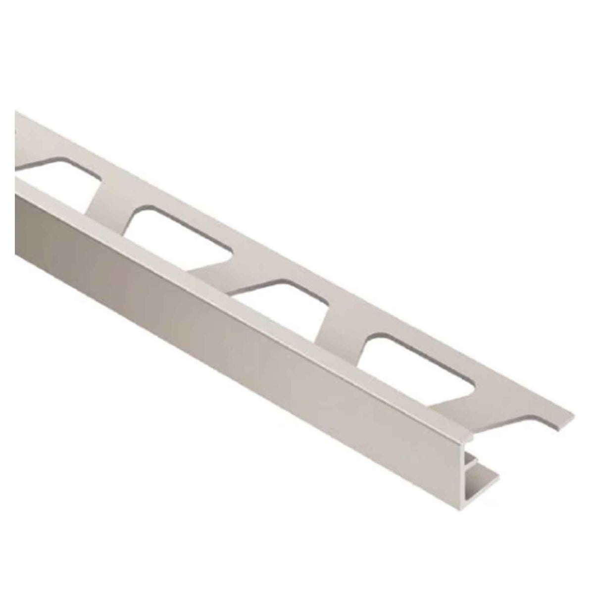 Moulure profilée de finition nickel anodisé, 1/4''