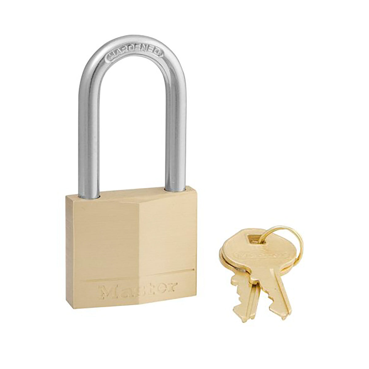 Cadenas en laiton massif avec arceau de 1-1/2'', 1-9/16'' de large