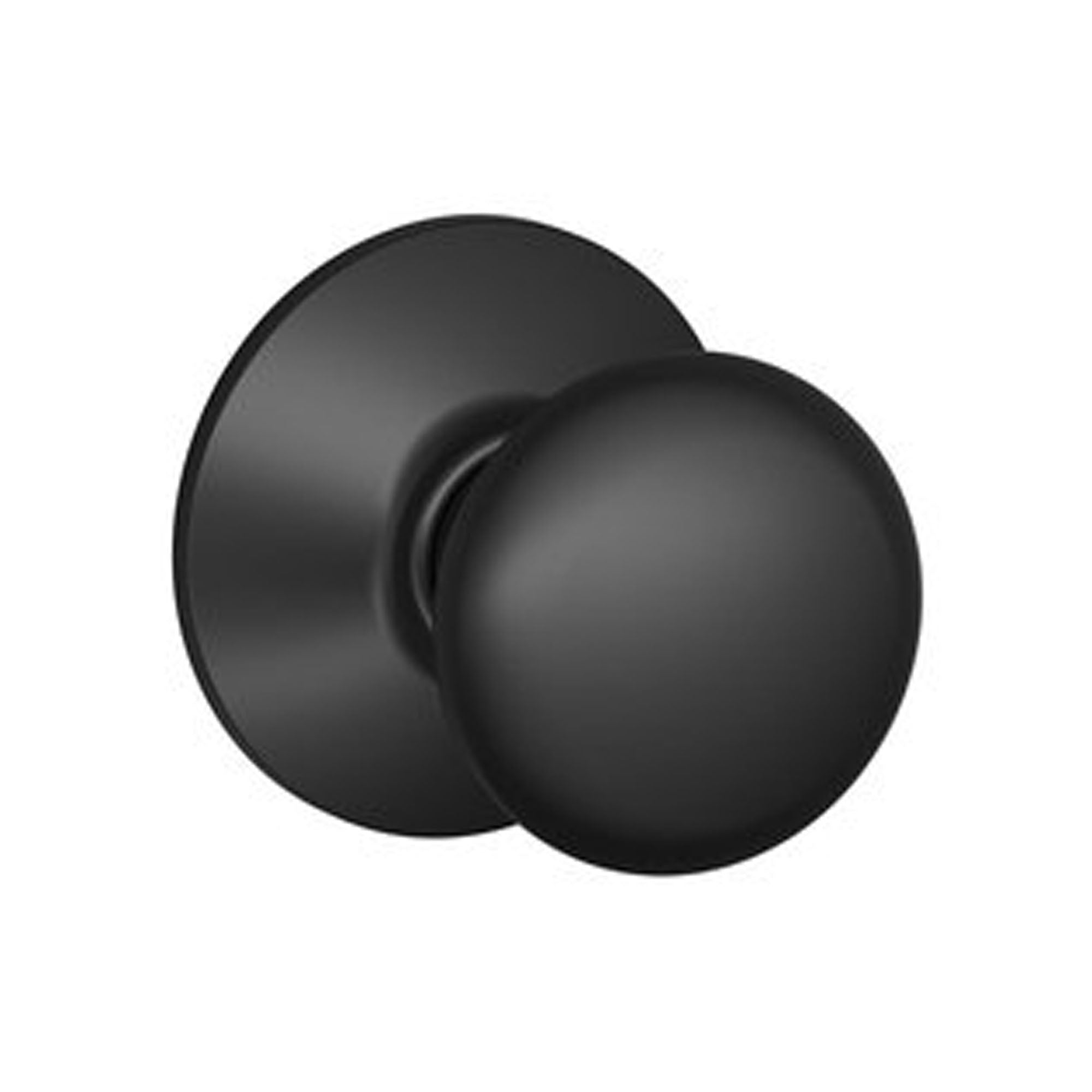 Bouton de passage Plymouth, noir mat