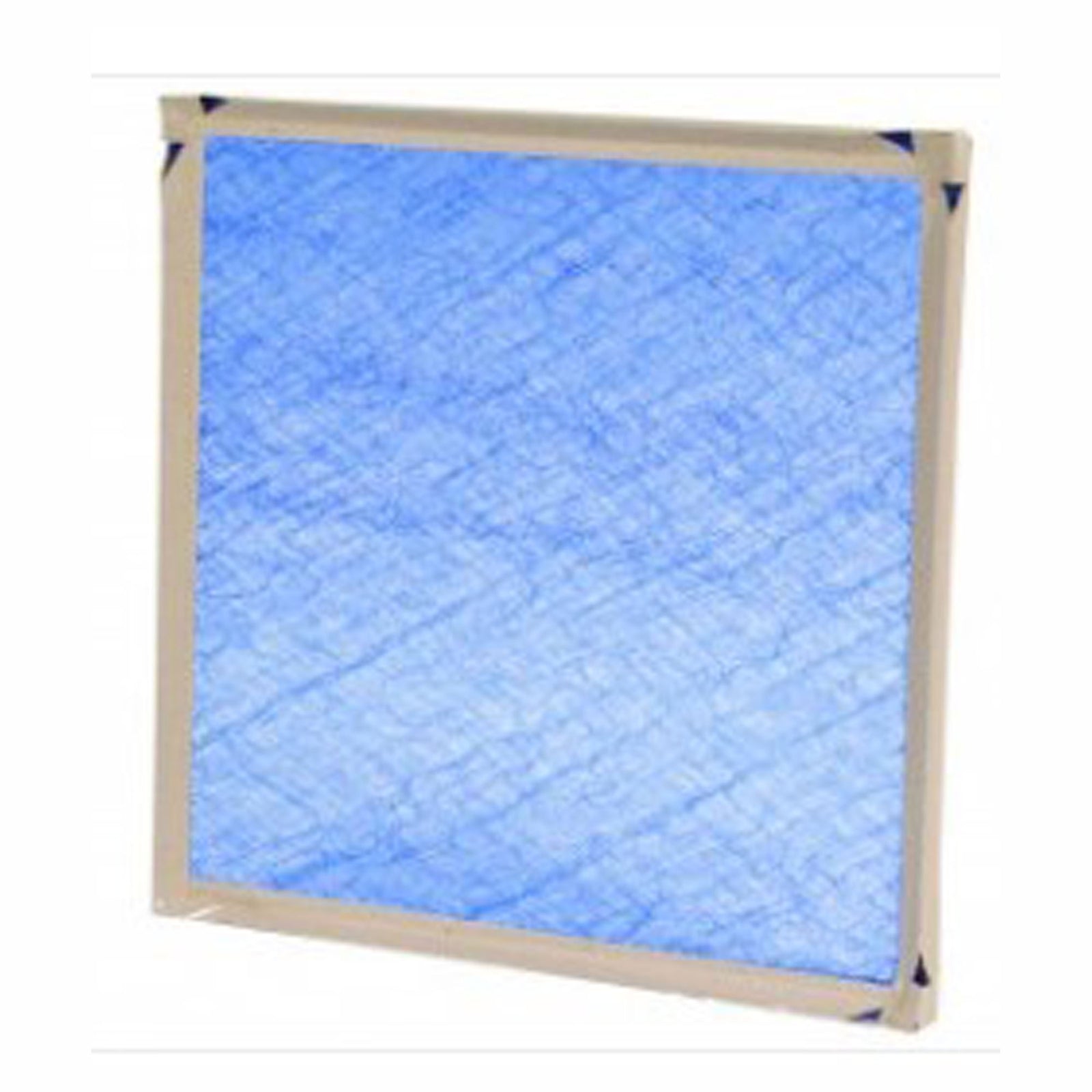 Filtre à air plat, jetable, bleu,  20'' X 25'' X 1"