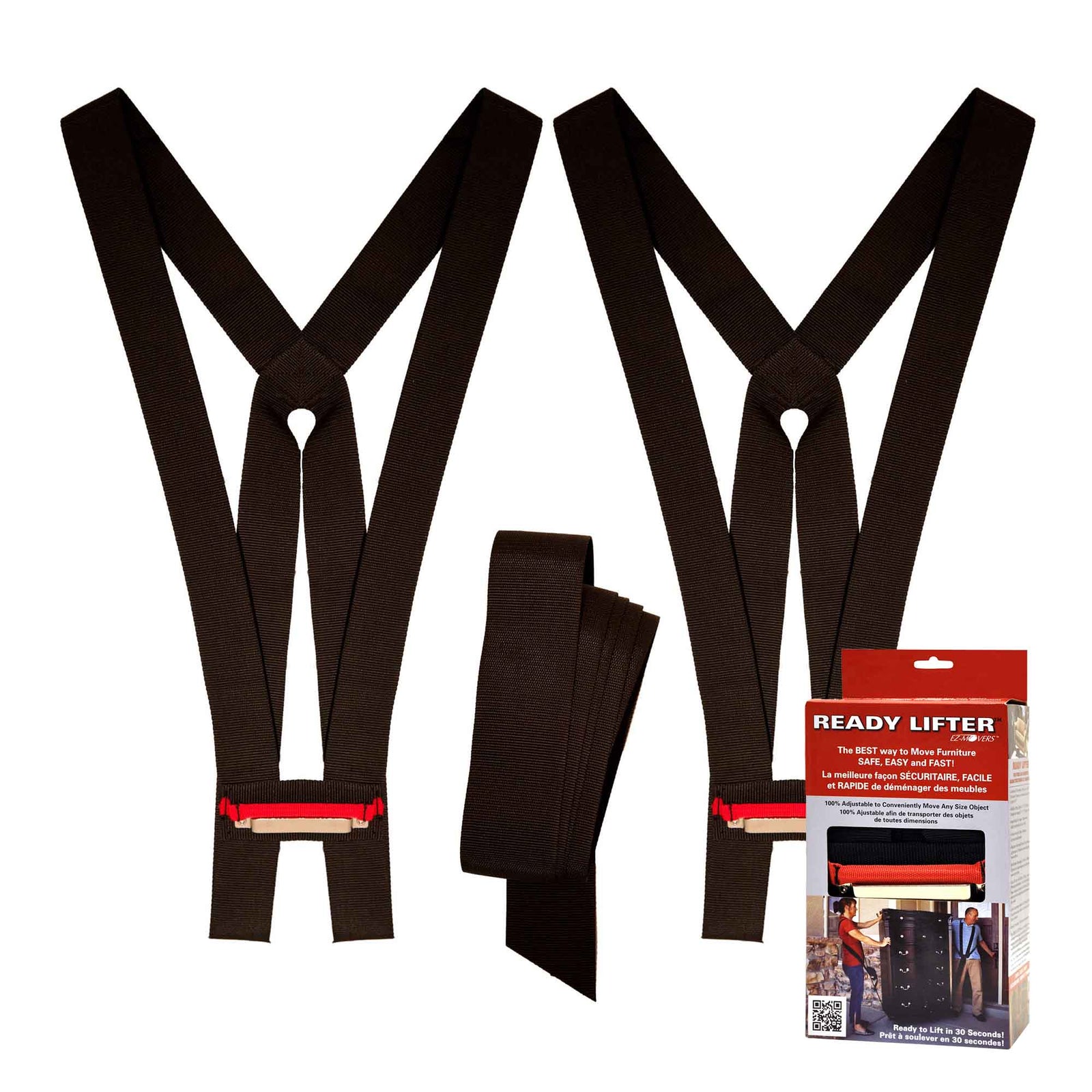Harnais de déménagement avec sangle de levage, ensemble de 2 harnais