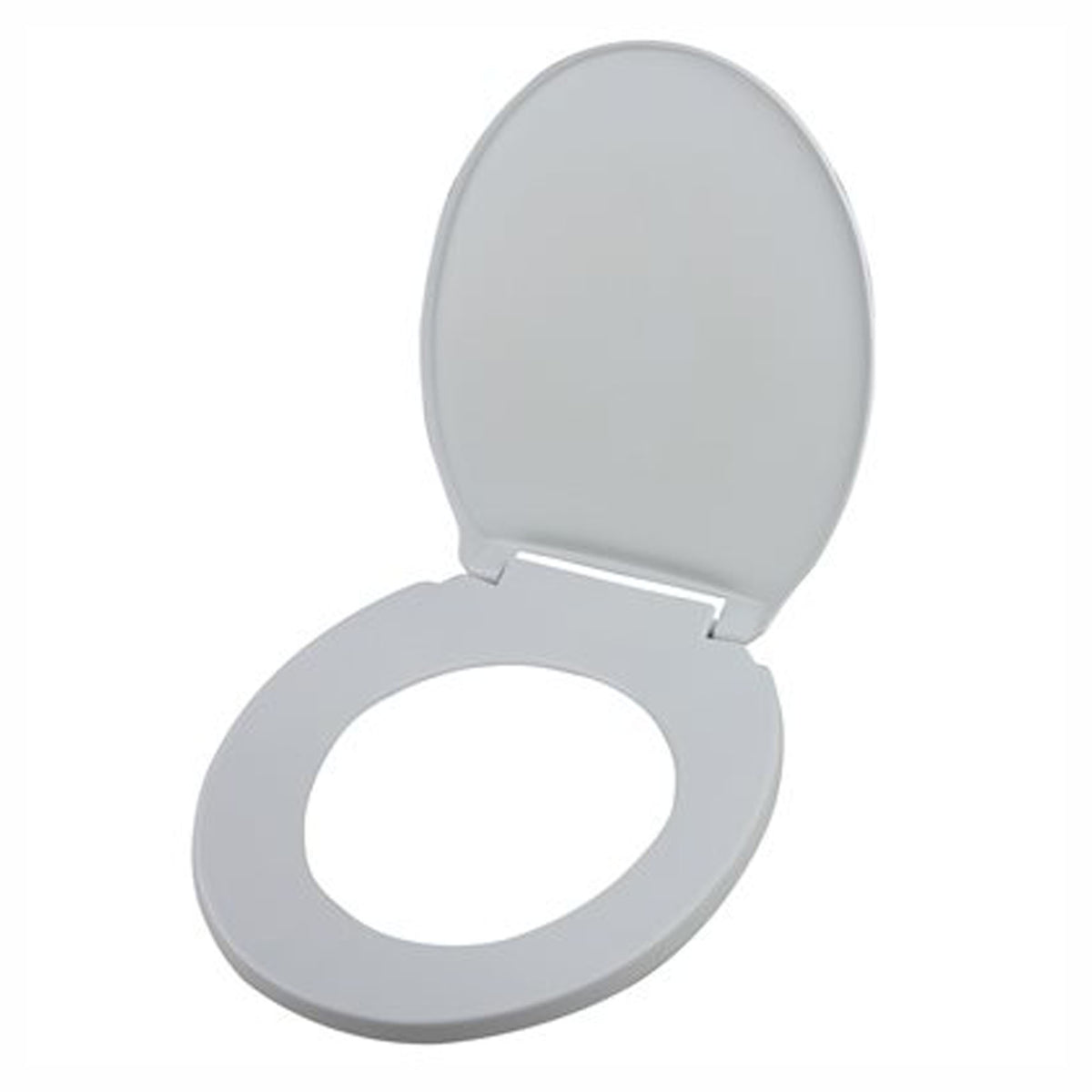 Siège de toilette, standard, blanc