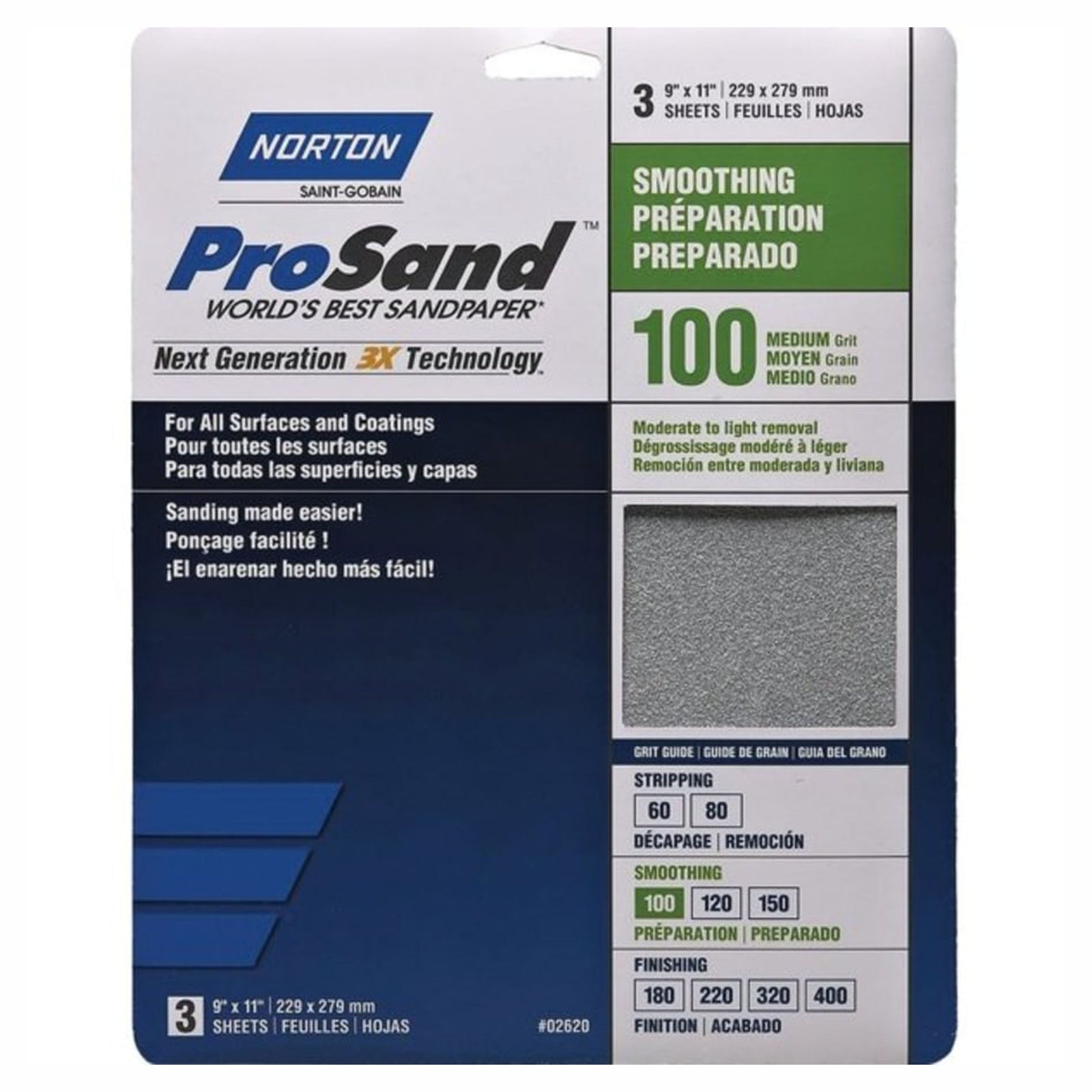 Disque de ponçage, H/L, 5'', 150 gr