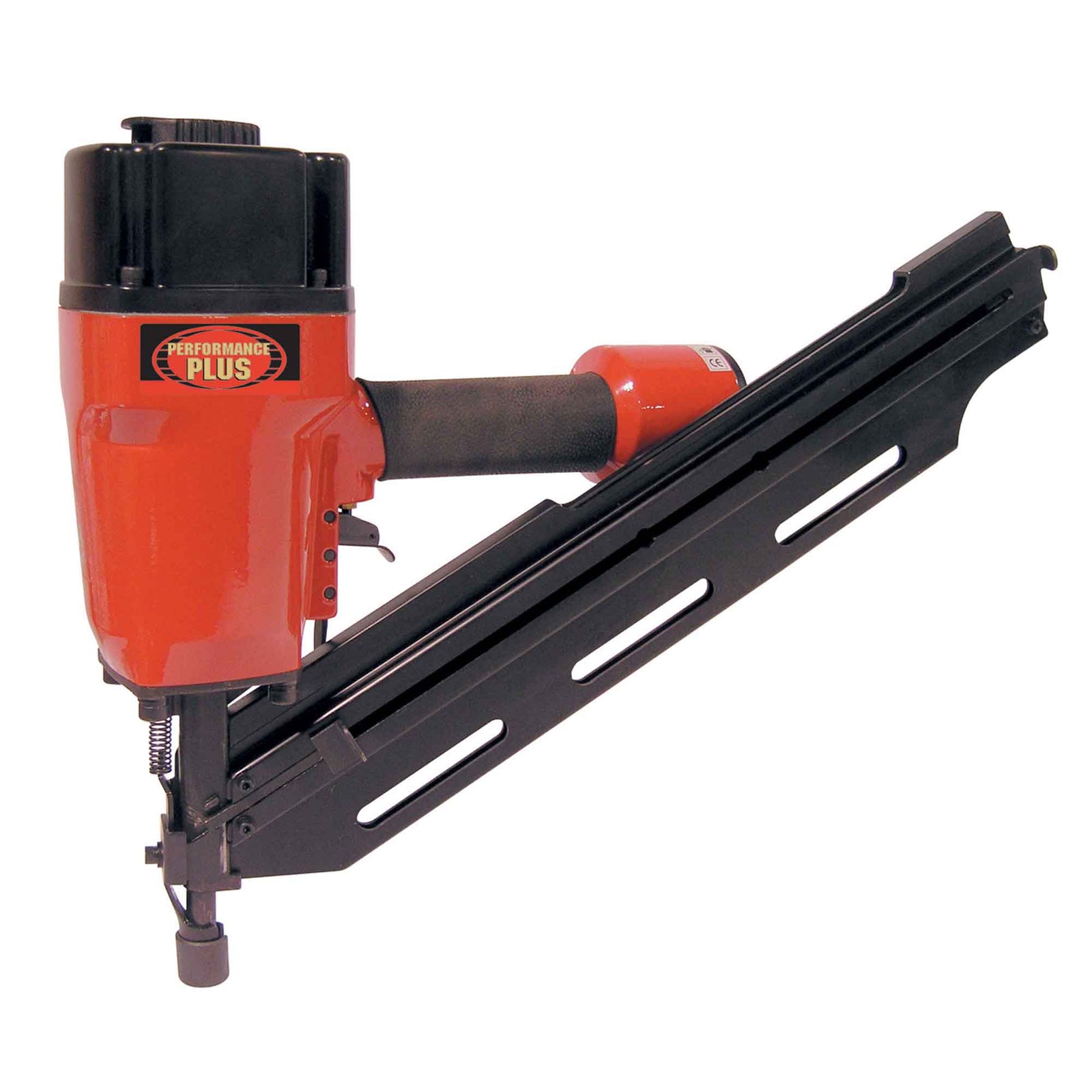 Ensemble d'une cloueuse de charpente à tête demi-lune avec accessoires, 34° 