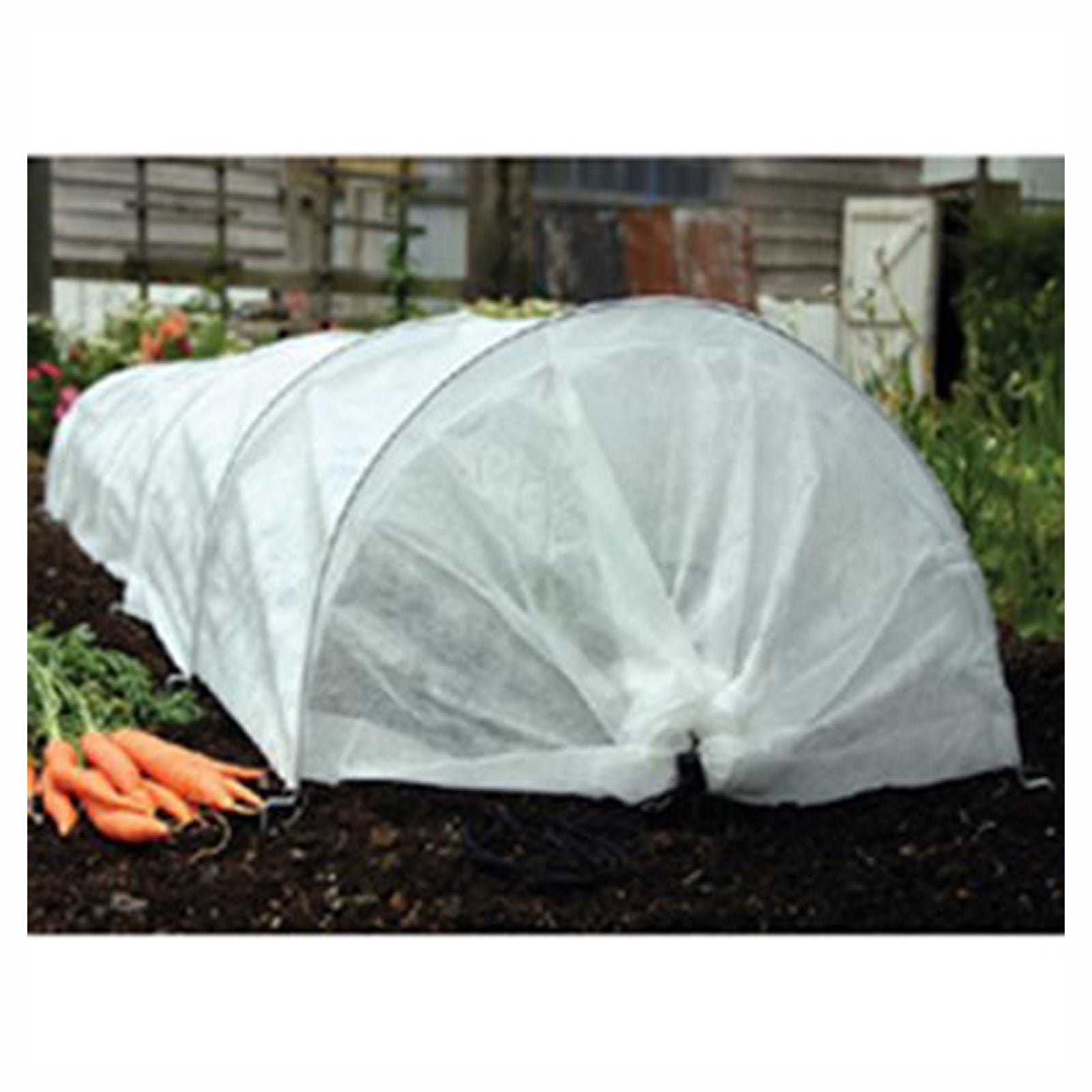 Tunnel protecteur polaire pour plantation en rangs,