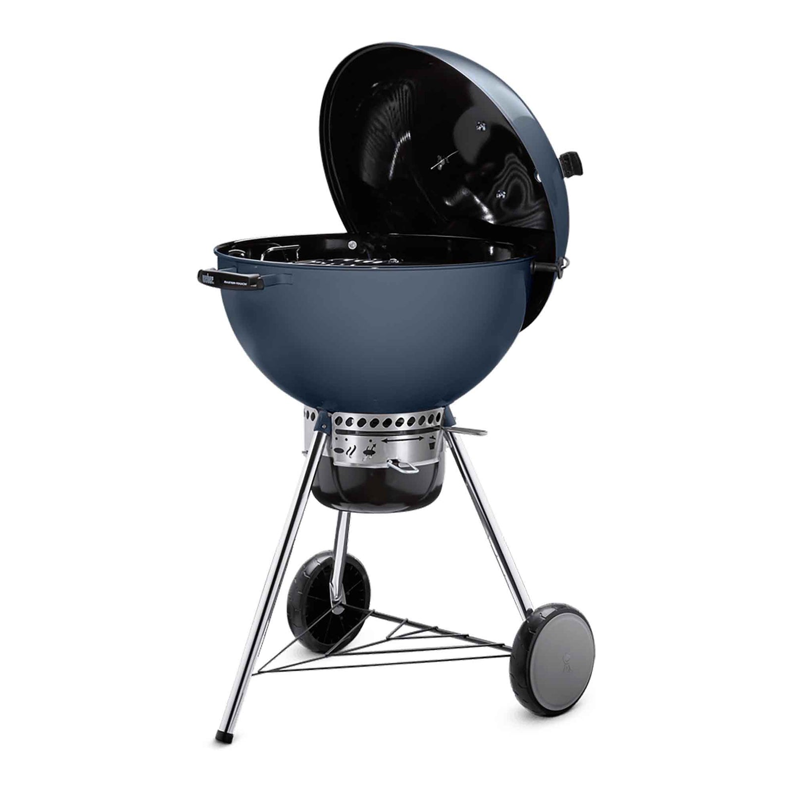 Barbecue au charbon Master touch 22'', bleu ardoise