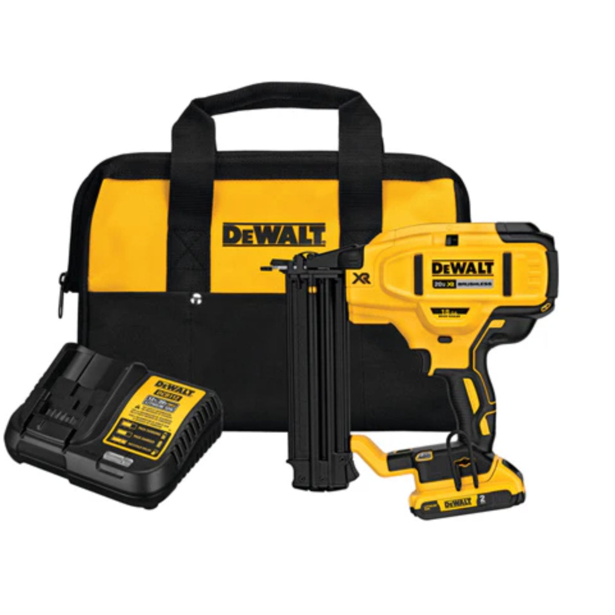 Ensemble de cloueuse de finition 18 ga, XR, 20 volt max