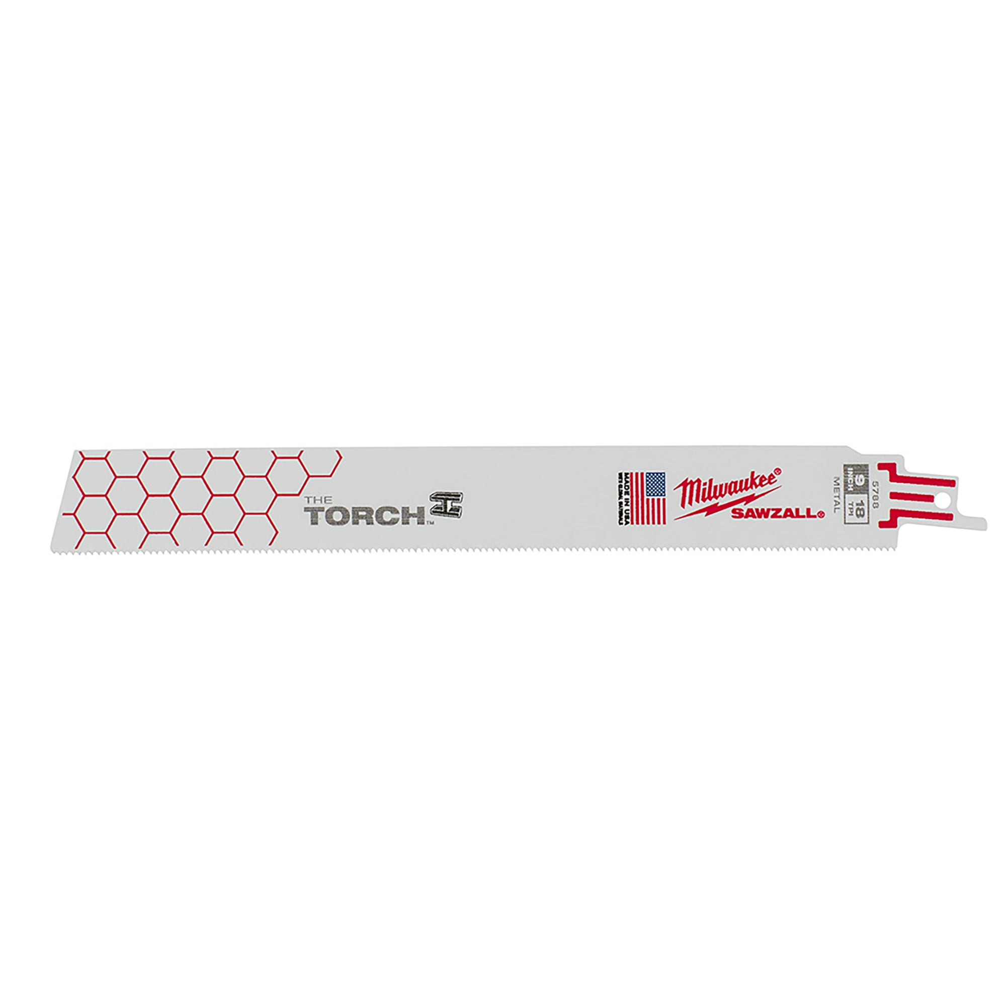 Lames SAWZALL THE TORCH à 18 DPP de 9 po (paq. 5)