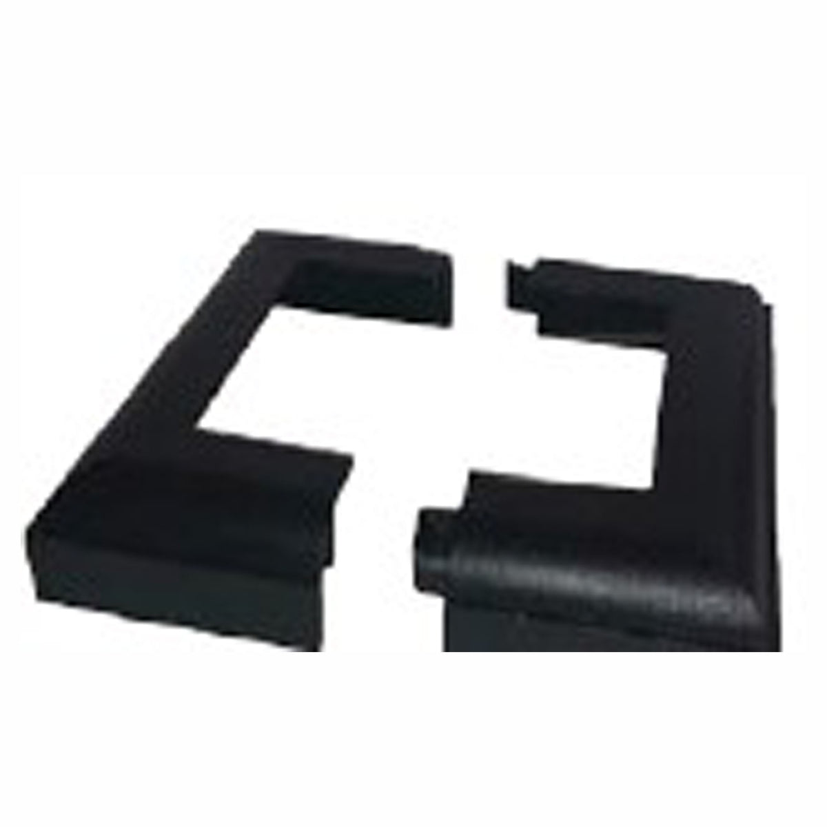 Couvercle pour base  de poteau, aluminium, 4'' x 4'', noir