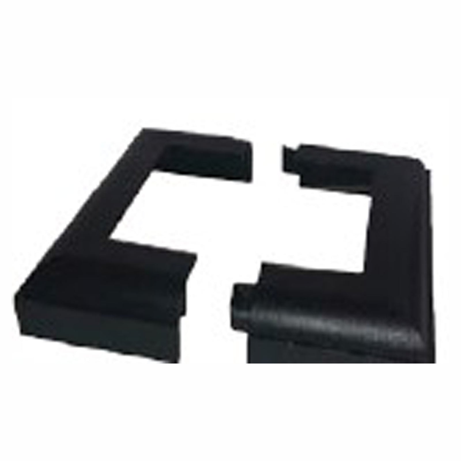 Couvercle pour base  de poteau, aluminium, 4'' x 4'', noir