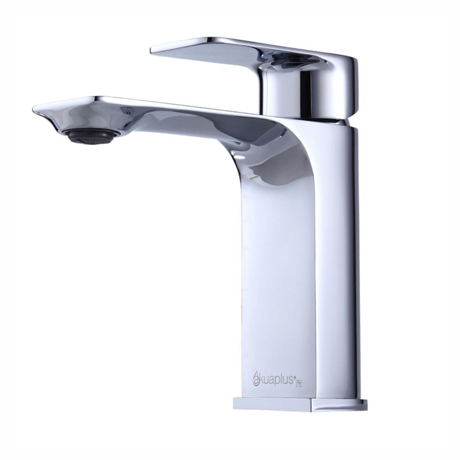 Robinet de lavabo monotrou rond Elena, chrome