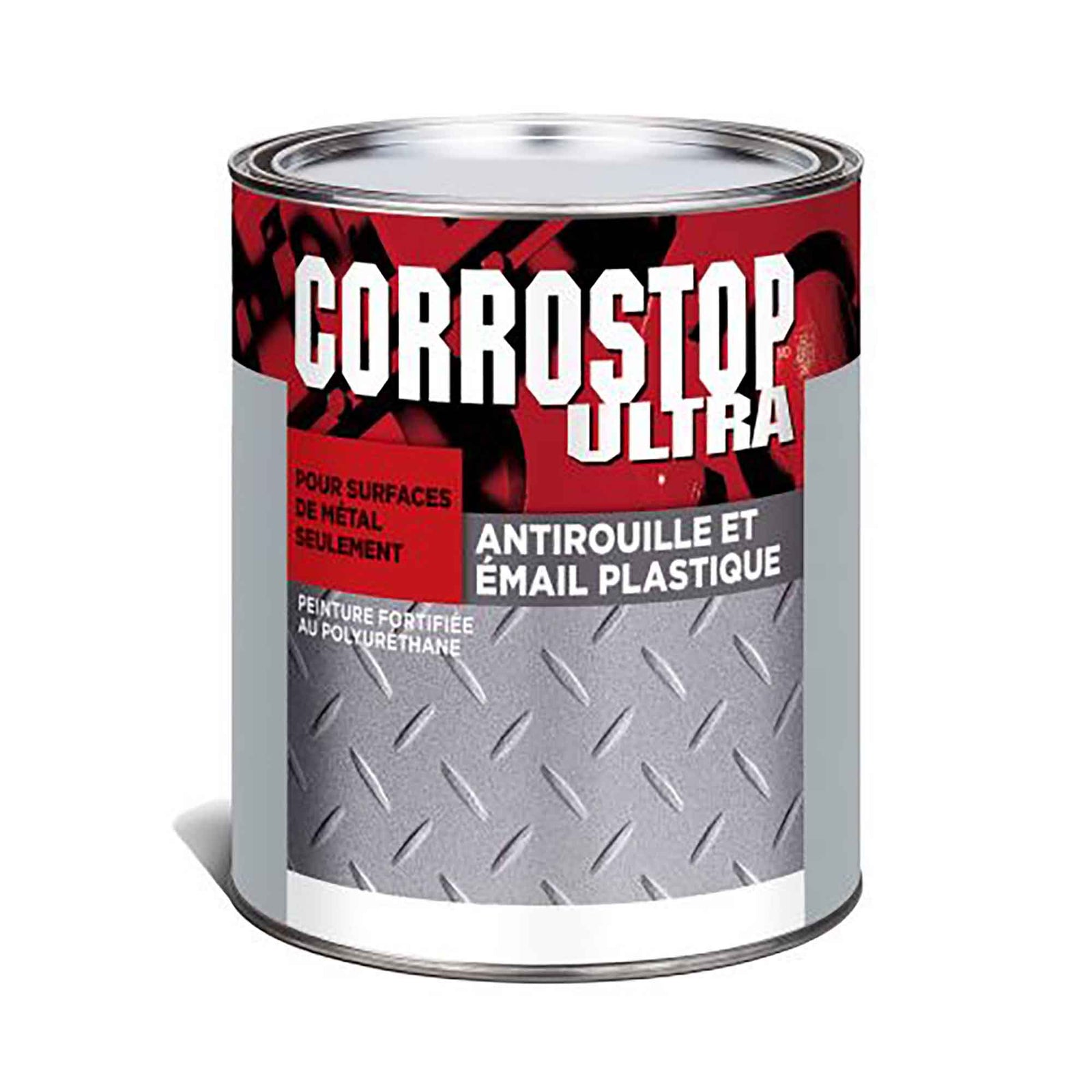 Peinture Corrostop, antirouille, jaune vif brillant, 946 ml