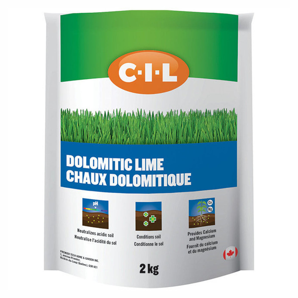 Chaux dolomitique, CIL, 2 kg