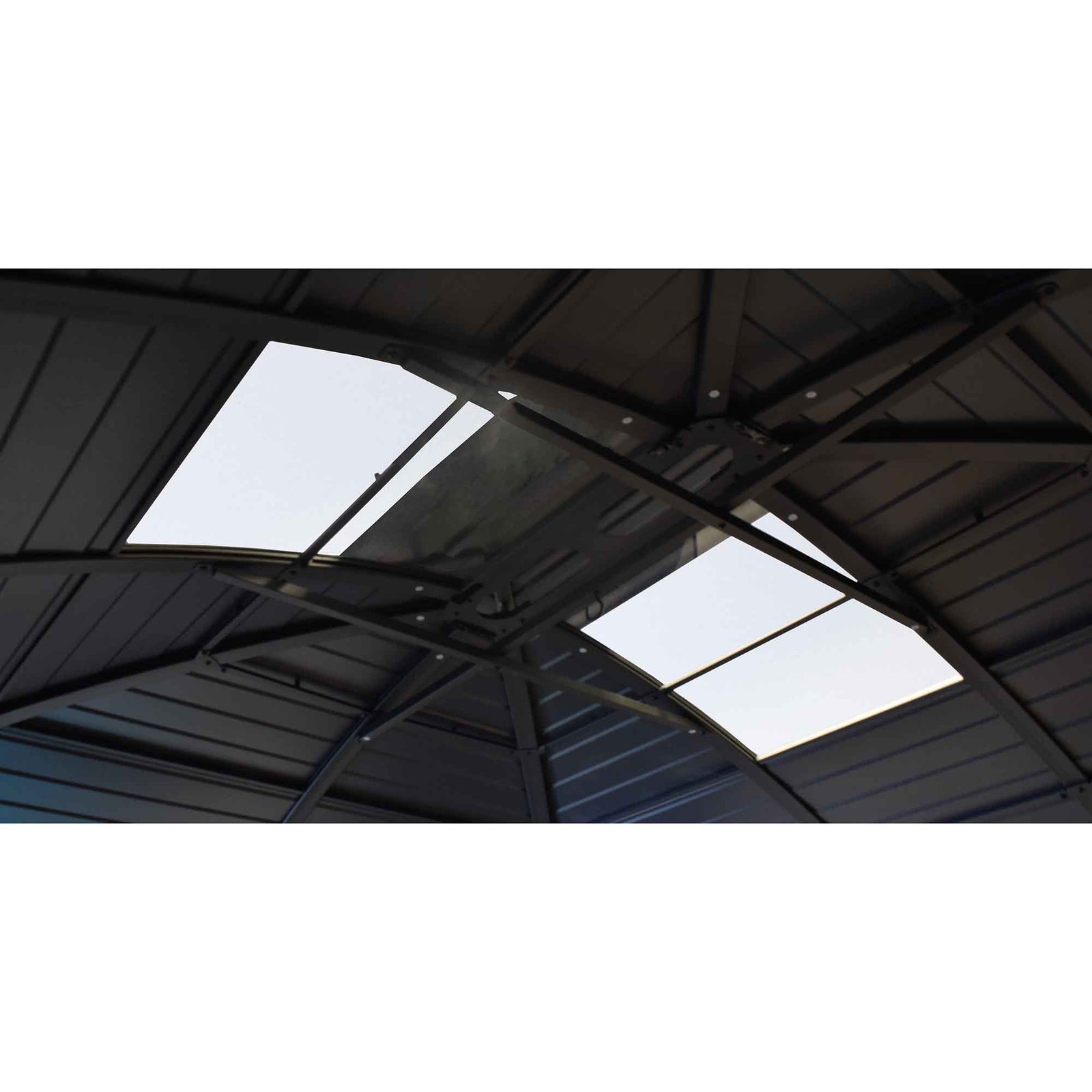 Ensemble de puits de lumière pour gazebo canyon