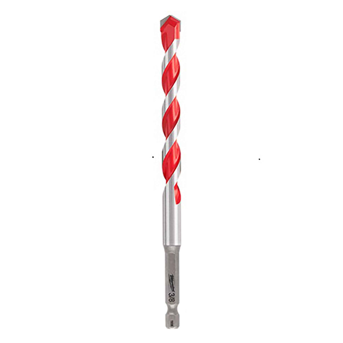 Foret à percussion en carbure à maçonnerie Shockwave, 3/8" x 4" x 6" 