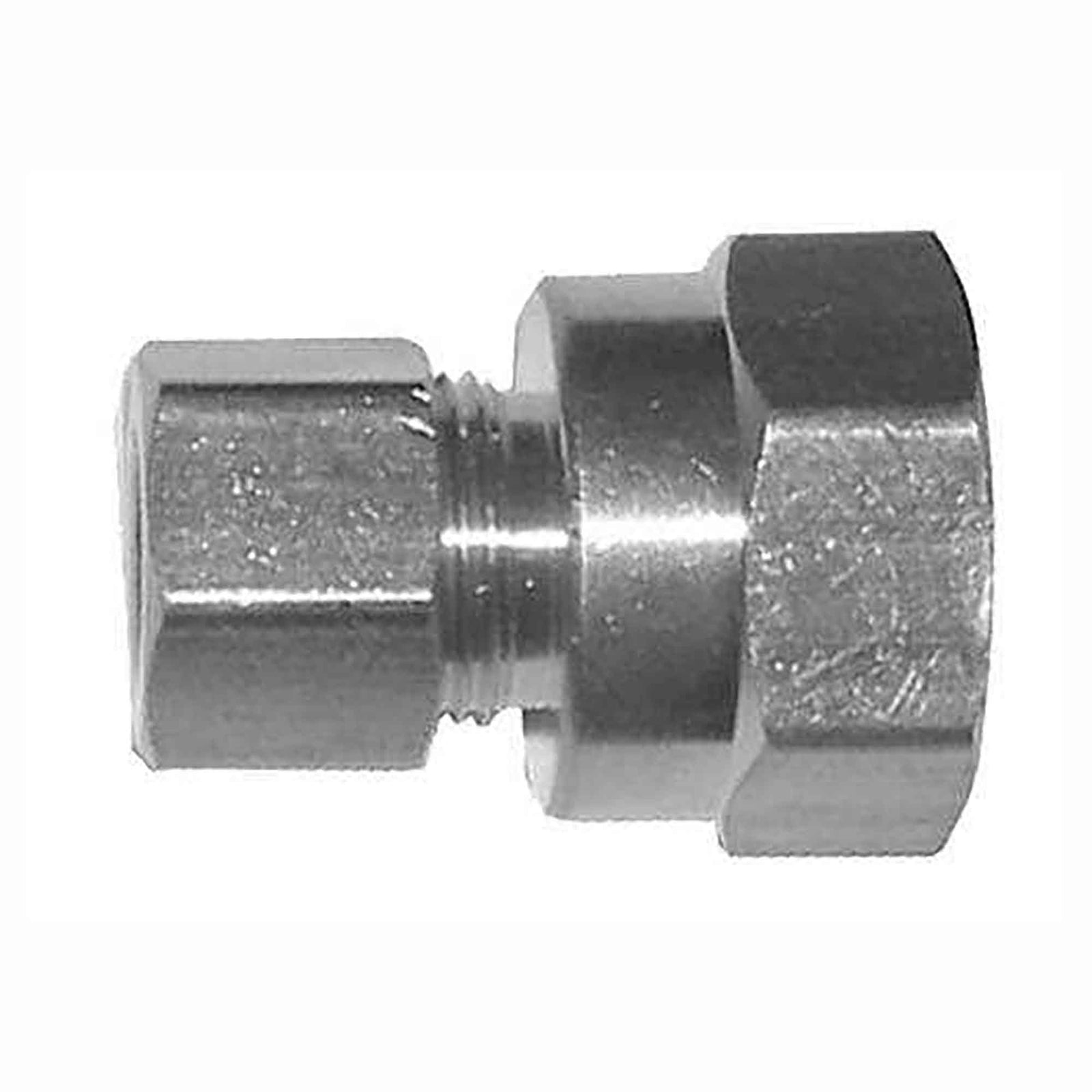 Union en laiton, réduction, 3/8'' FPT x 3/8'' COMP