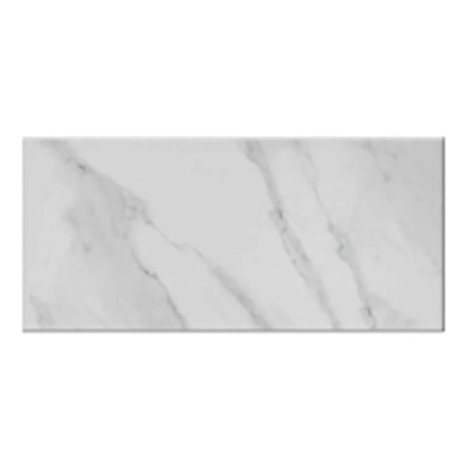 Boite de céramique en porcelaine, 12'' x 24'', Marble