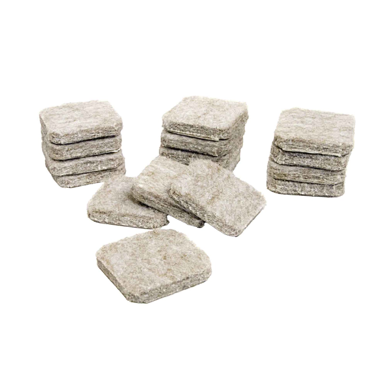 Feltac économique carré 1'', beige (emballage de 16)