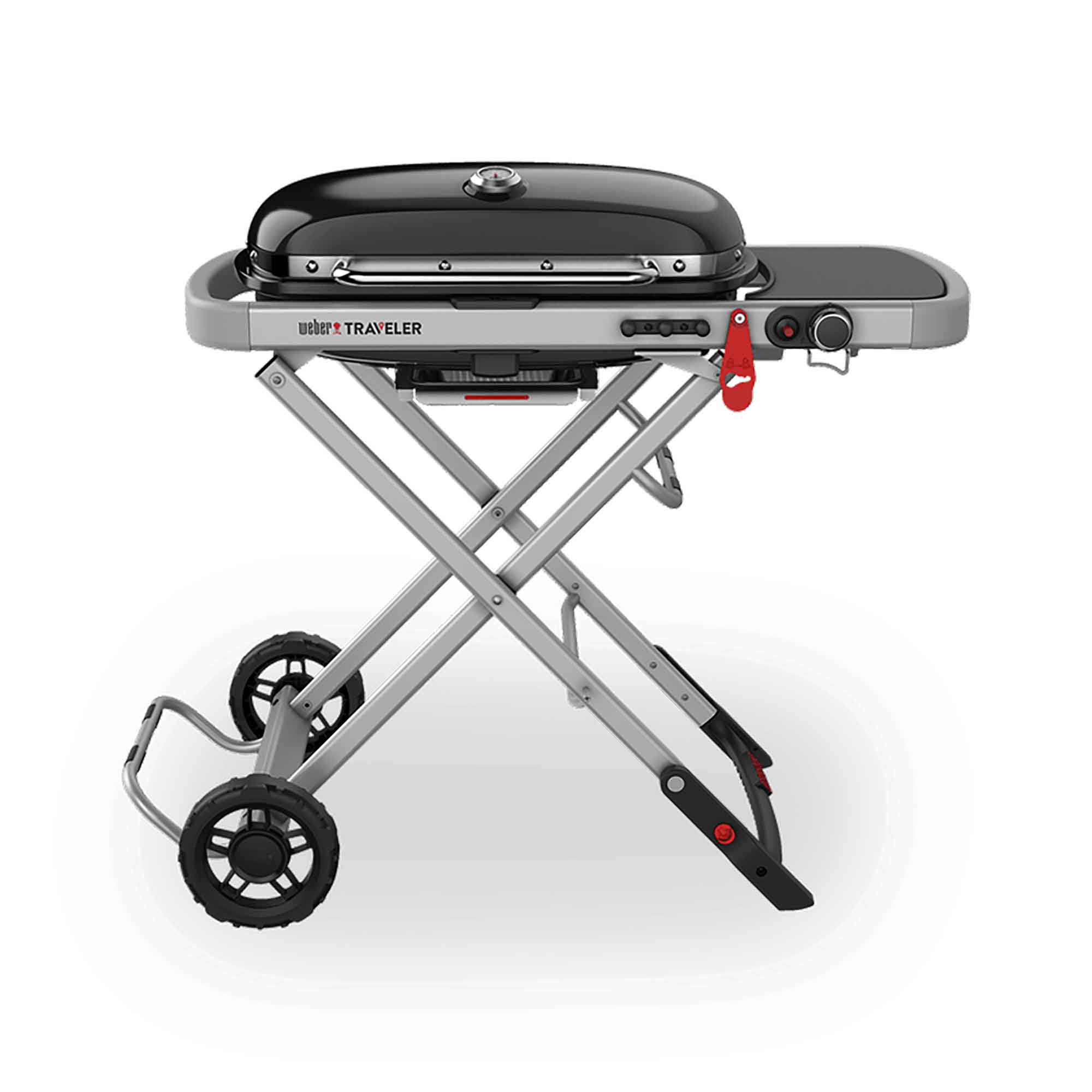 Barbecue au propane portatif Traveler RV LP, noir