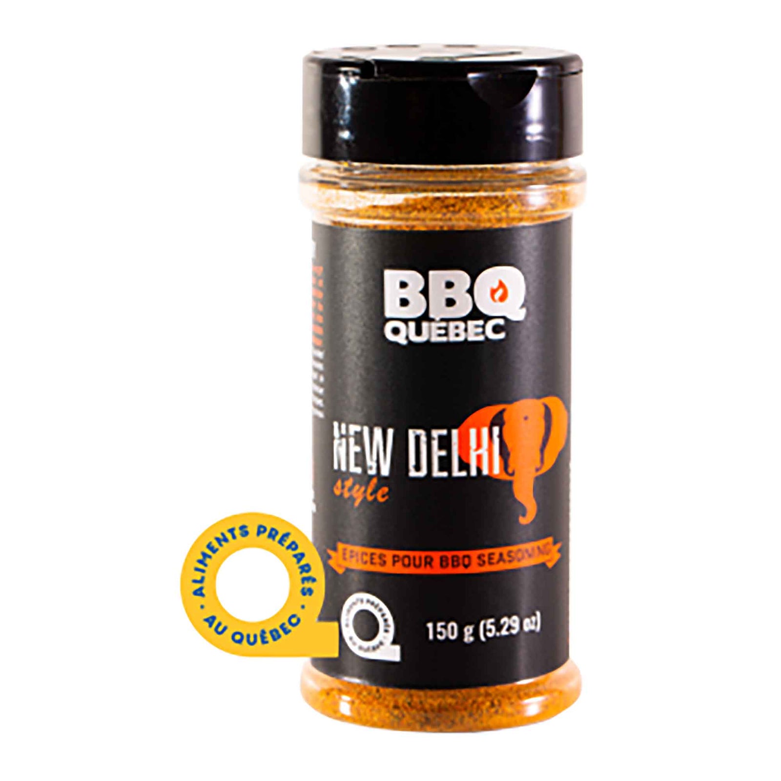 Épices New delhi style BBQ Québec, 160 g