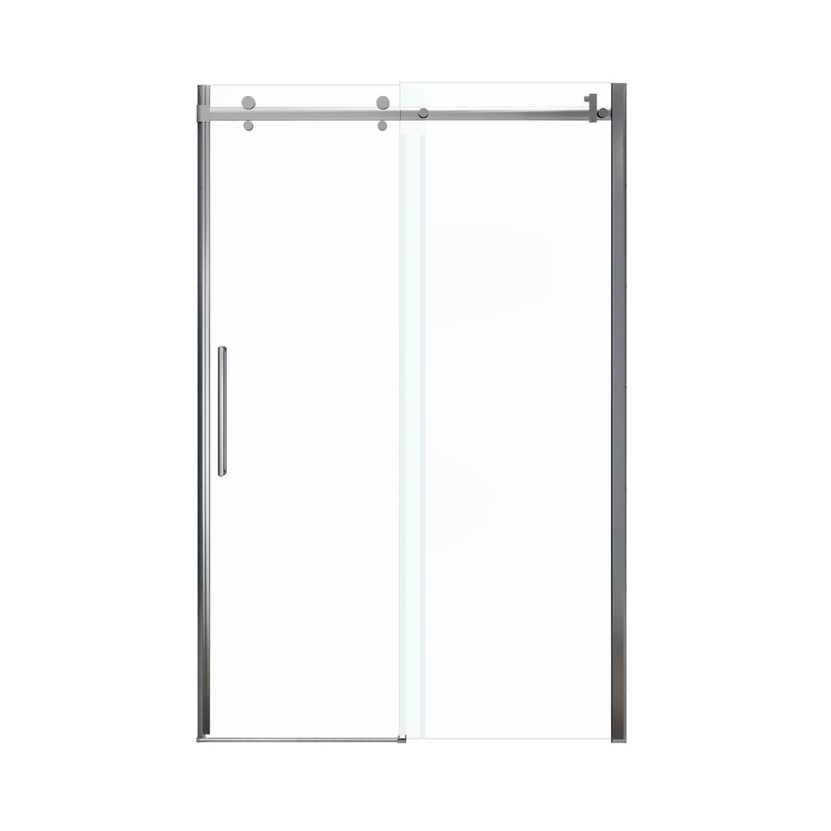 Porte de douche coulissante Halo, chrome