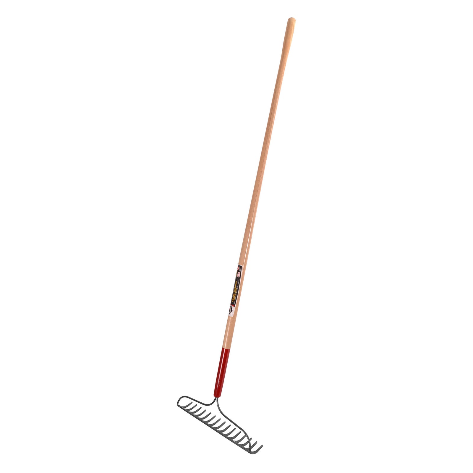 Râteau à arceau a 15 dents et un manche de 60''