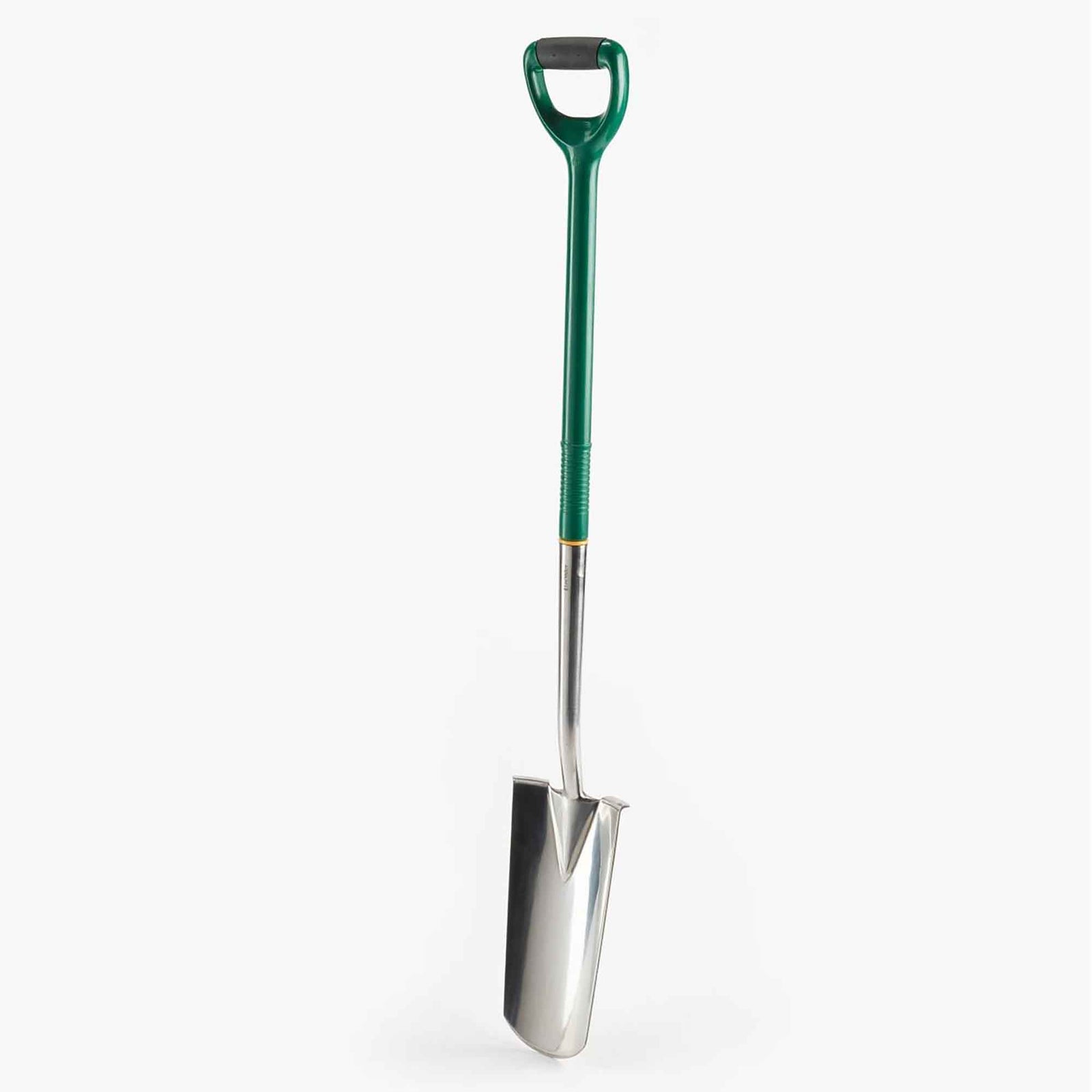 Pelle à drain pointe arrondie avec poignée, manche de 45-1/2''