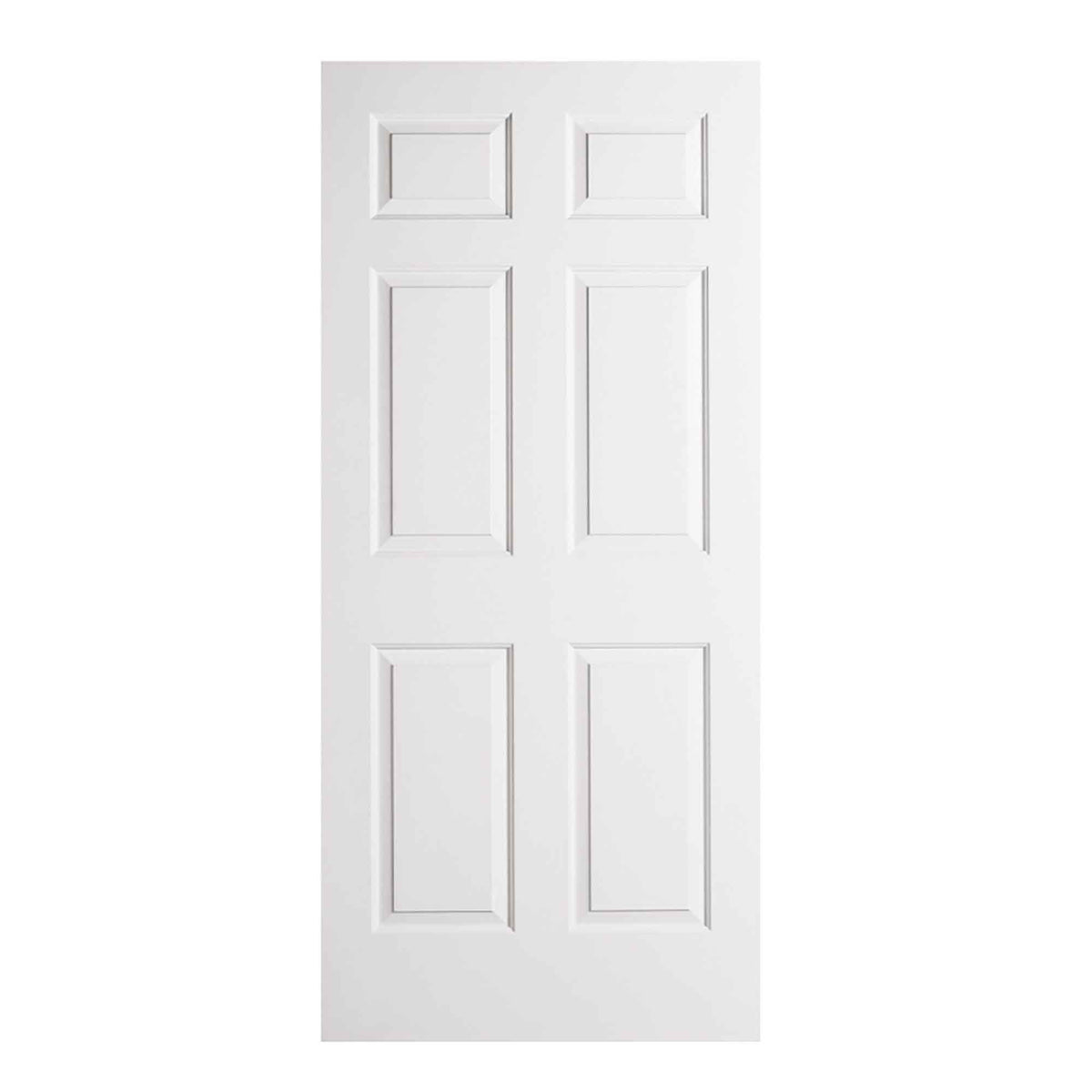 Porte intérieure 6 panneaux Bostonian, usinée, 30&#39;&#39;