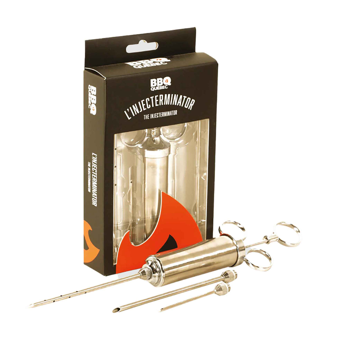 Injecterminateur en acier inoxydable BBQ Québec