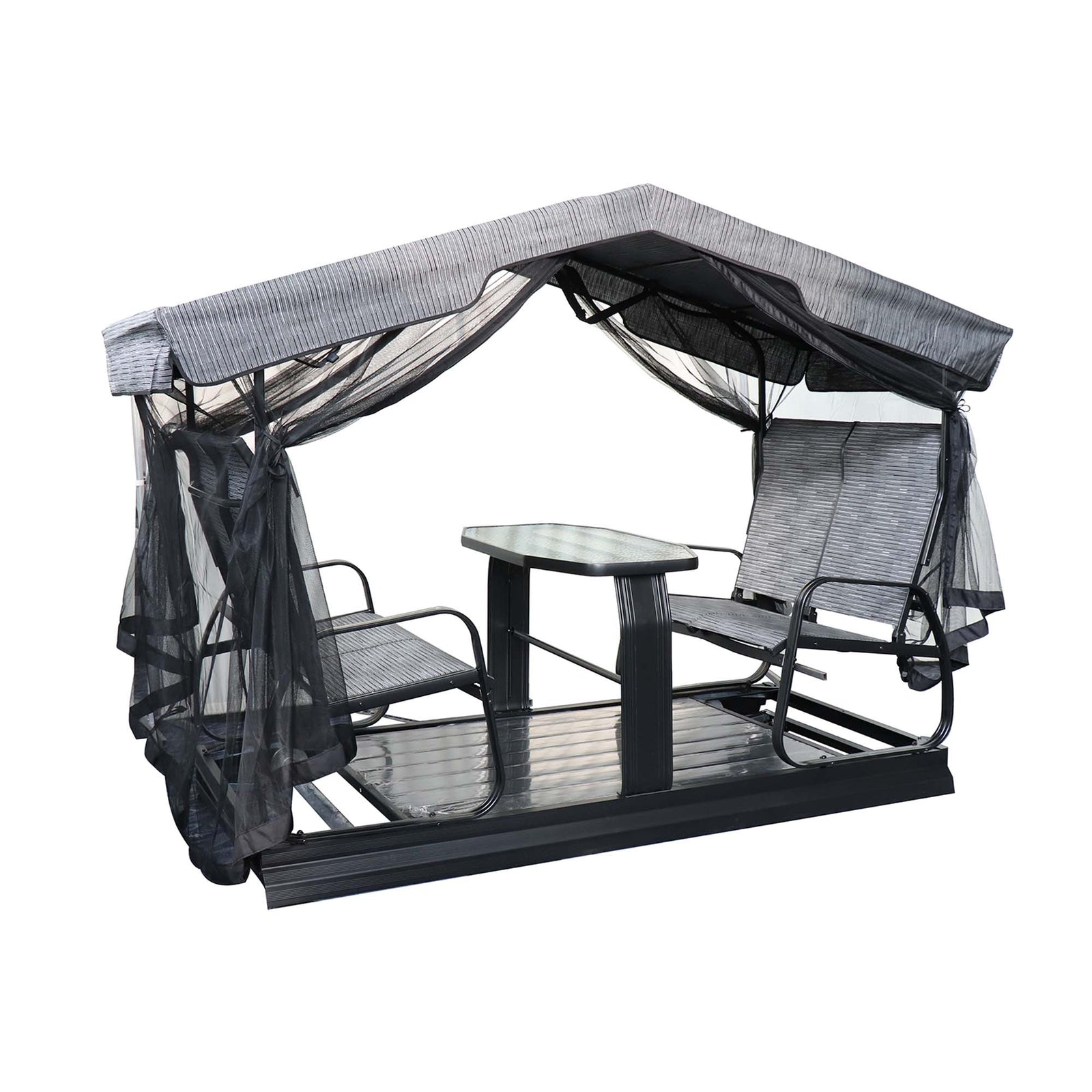 Moustiquaires pour balançoire CLERMONT à 4 places