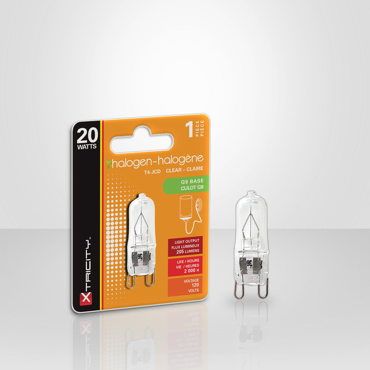 Halogène - T4 JCD 20W