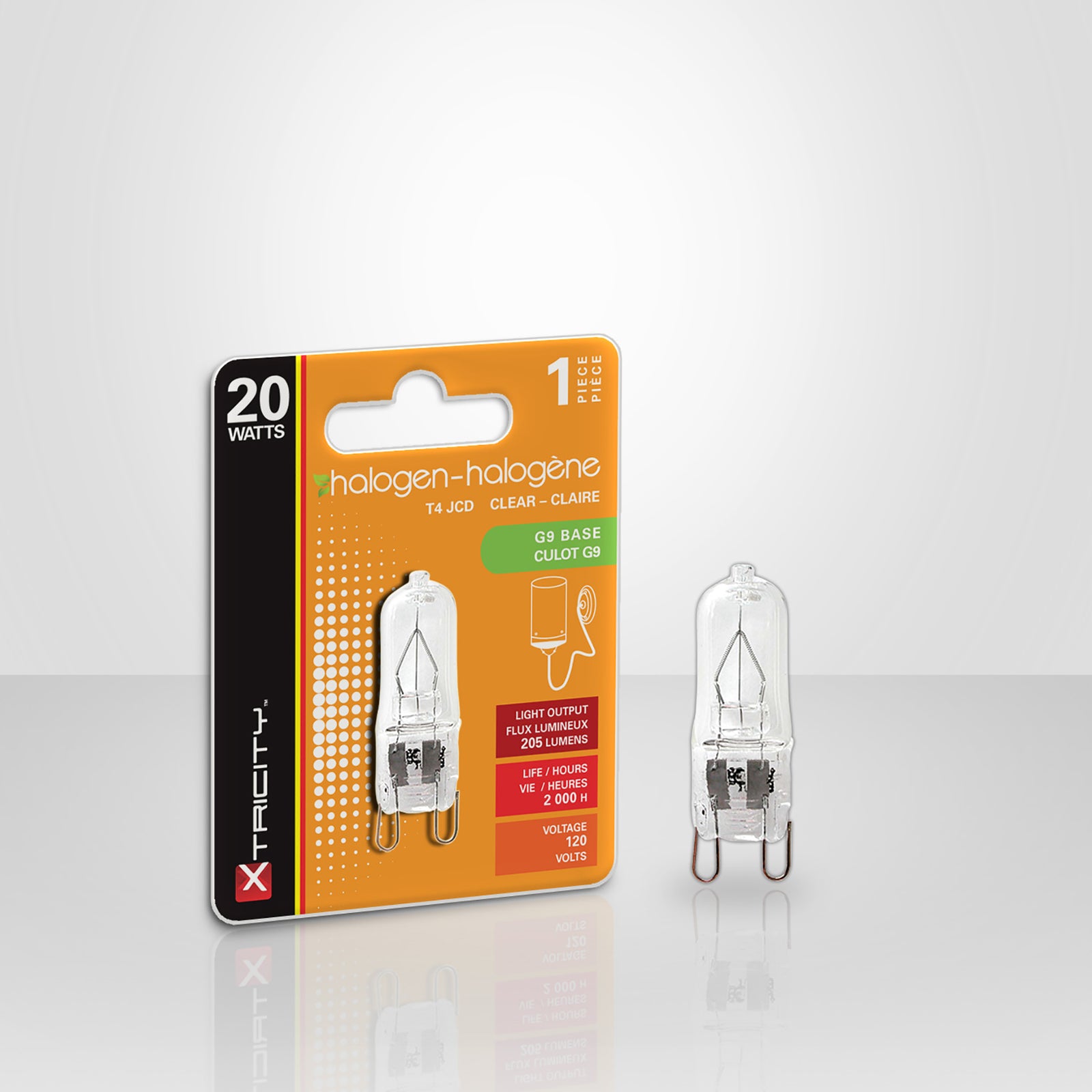 Halogène - T4 JCD 20W
