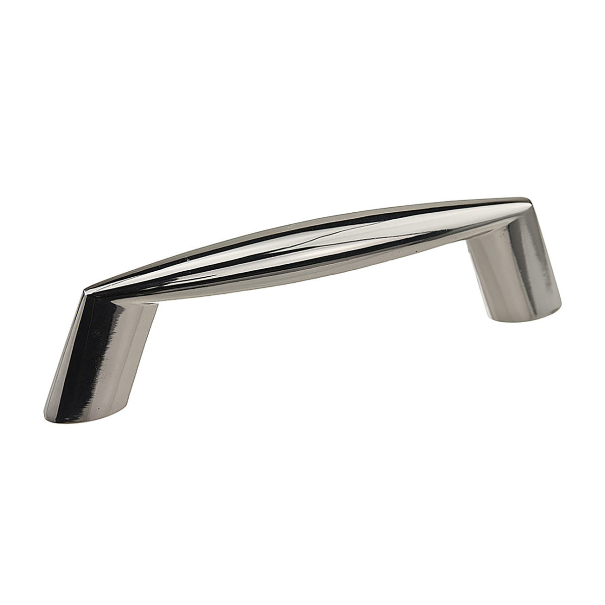 Poignée contemporaine # 805 en métal nickel poli, 3&#39;&#39; C/C 