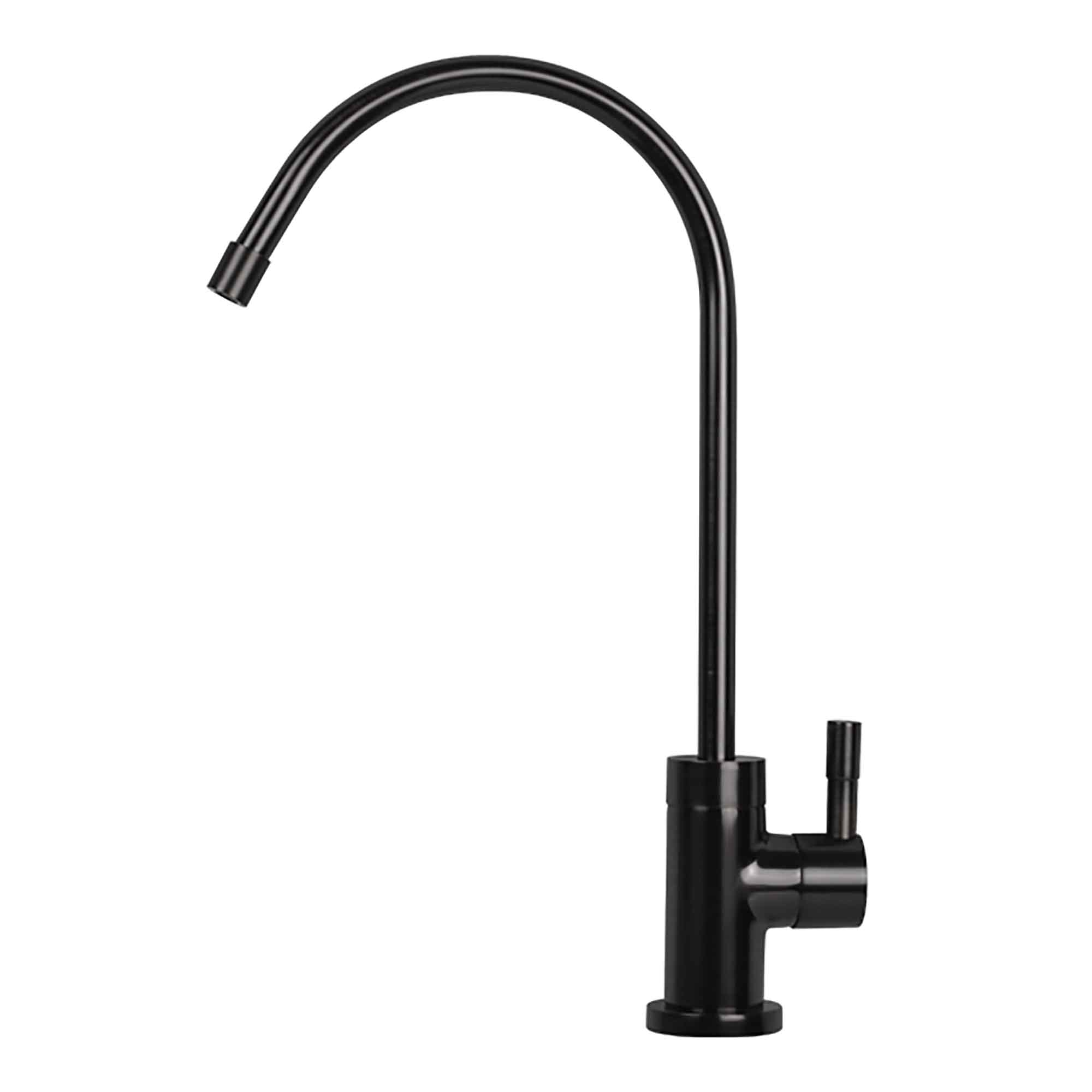 Robinet d'eau potable rainfresh, noir mat