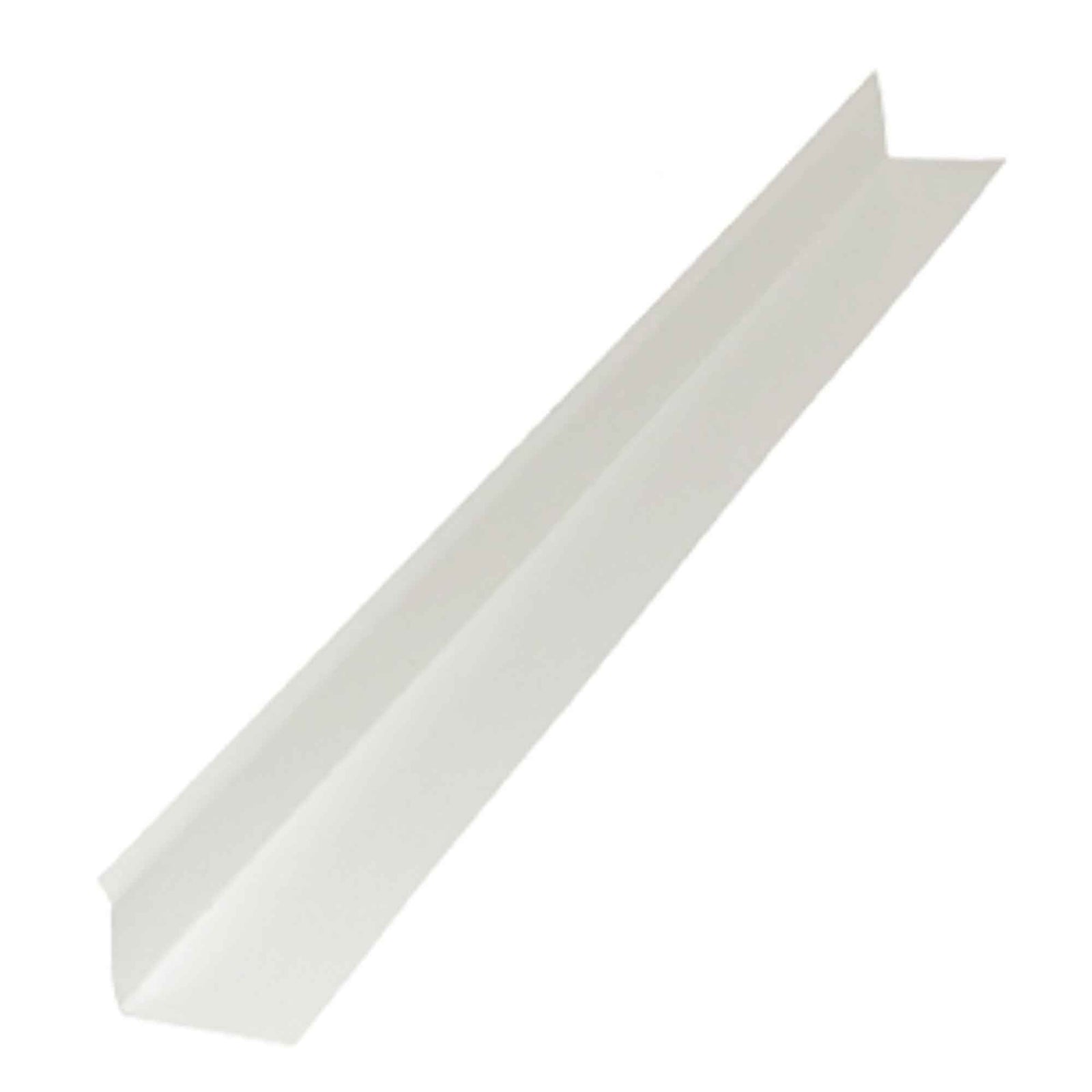 Larmier en aluminium 12', blanc