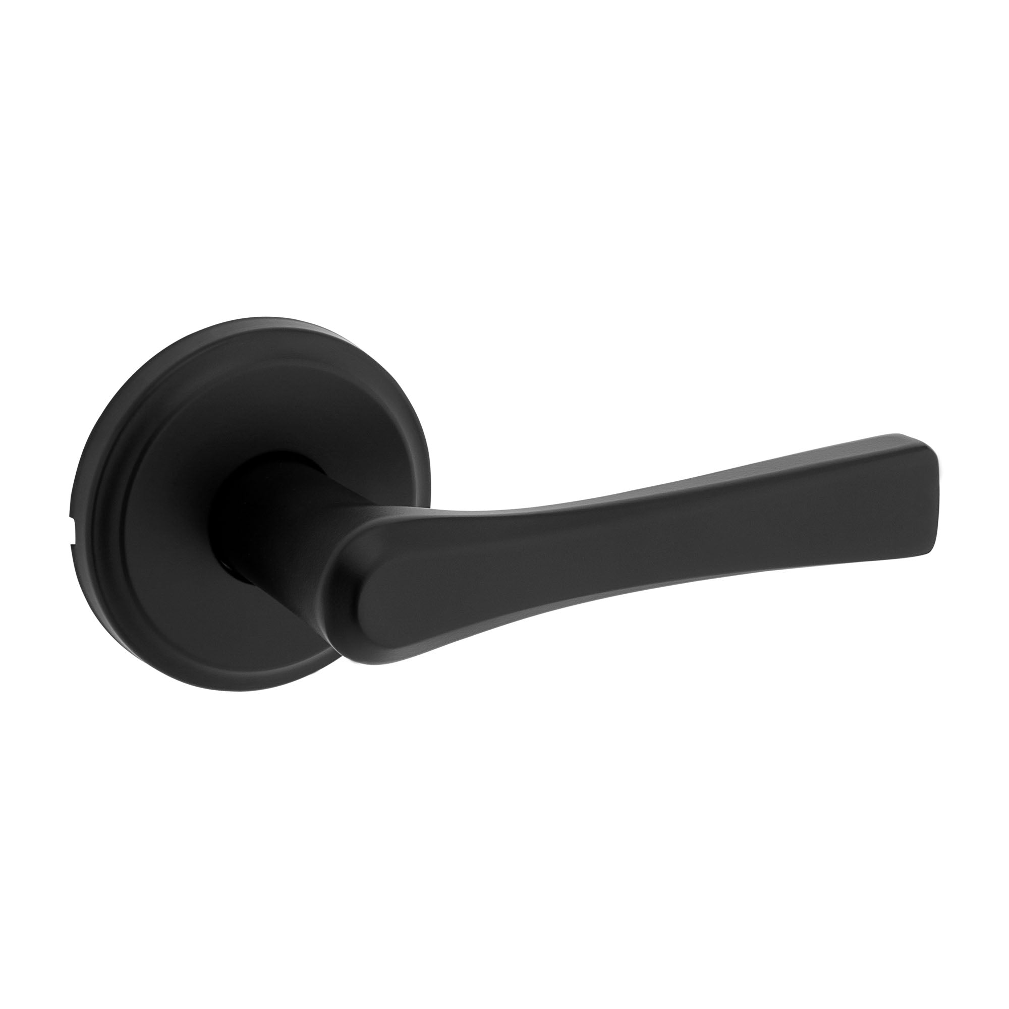 Levier de passage Round Katella, noir mat