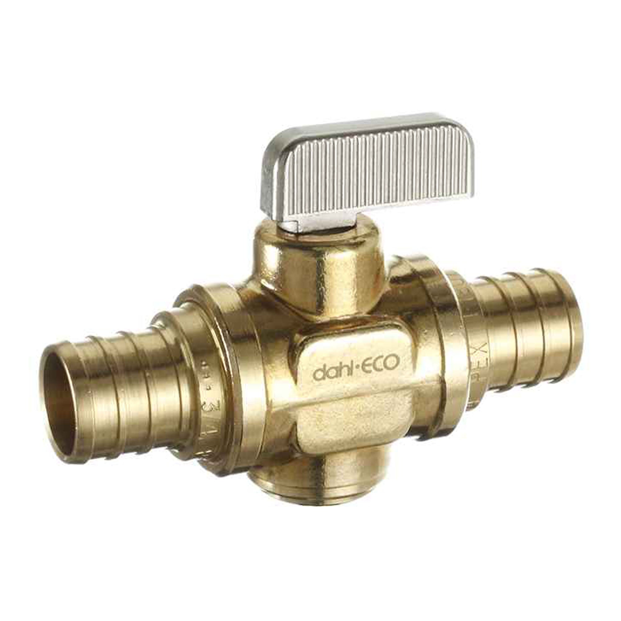 Soupape à bille droite, 3/4'' pex x 3/4'' pex