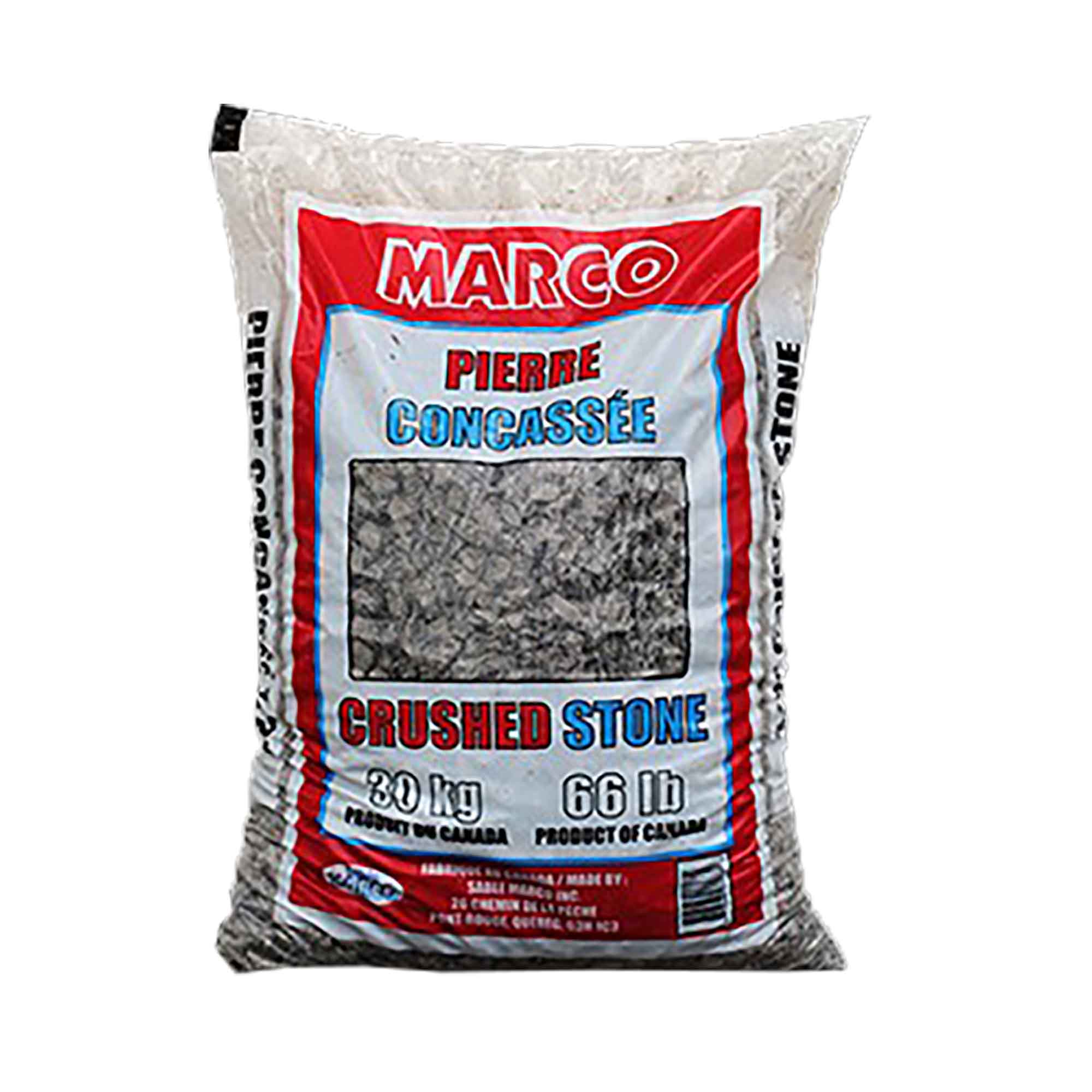 Pierre concassée 1/4", 30 kg