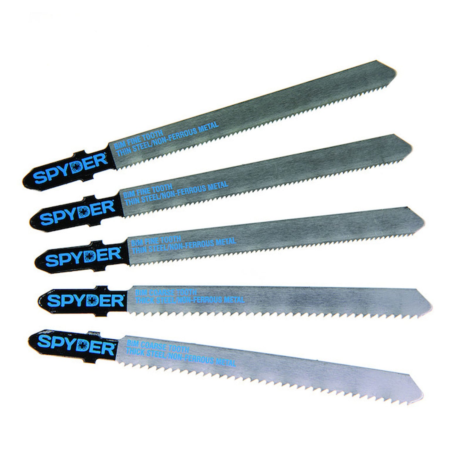 Ensemble de lames de scie sauteuse pour métaux (emballage de 5)