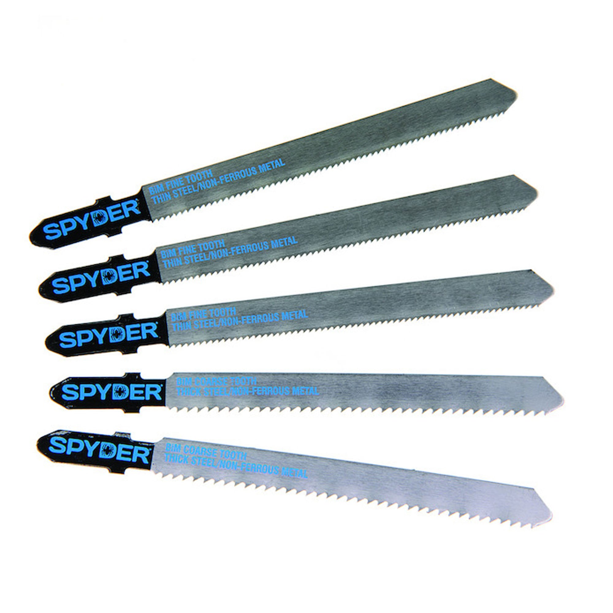 Ensemble de lames de scie sauteuse pour métaux (emballage de 5)