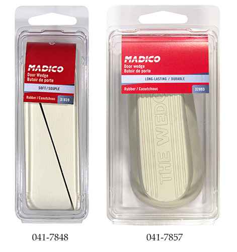 Butoir de porte, 1-1/8'' x 4-1/8'', beige (emballage de 2)