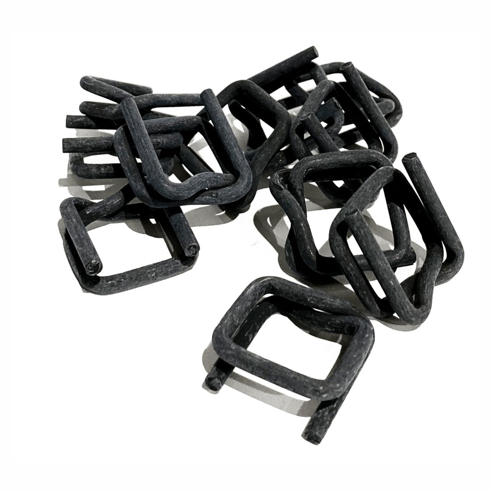 Boucle en acier phosphaté, 3/4’’ (boite de 1000)