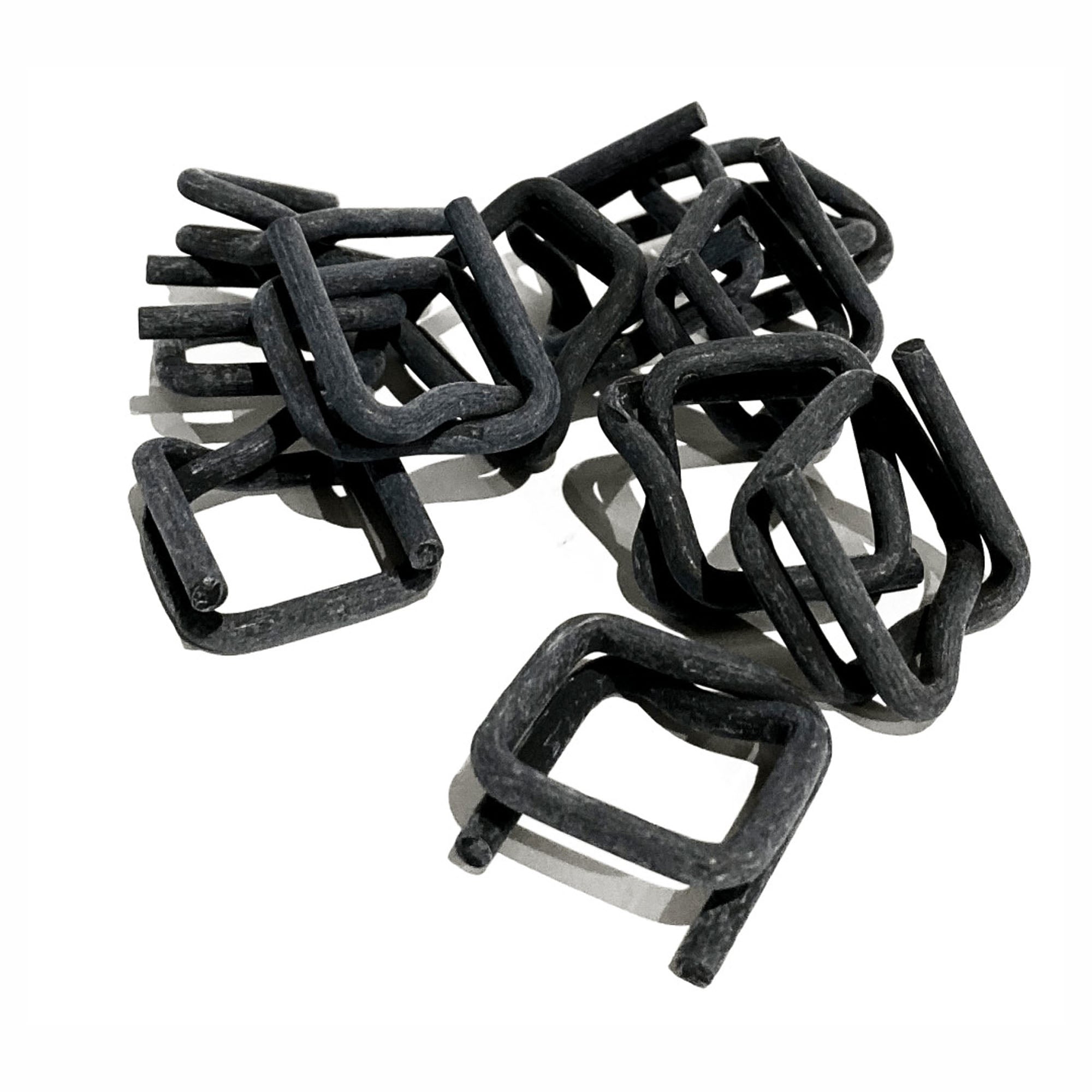 Boucle en acier phosphaté, 3/4’’ (boite de 1000)