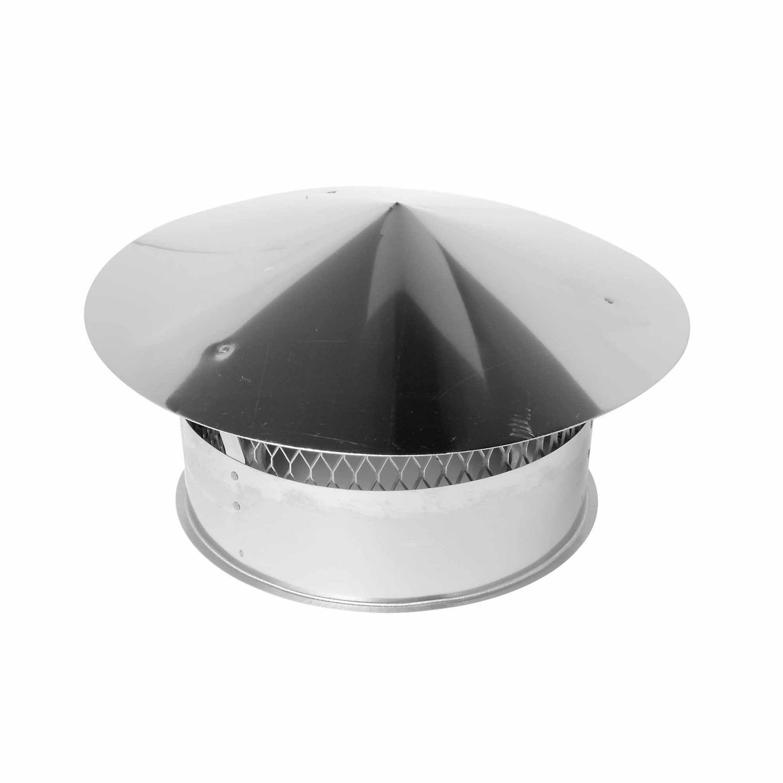 Chapeau de pluie standard, pour cheminée de 6''
