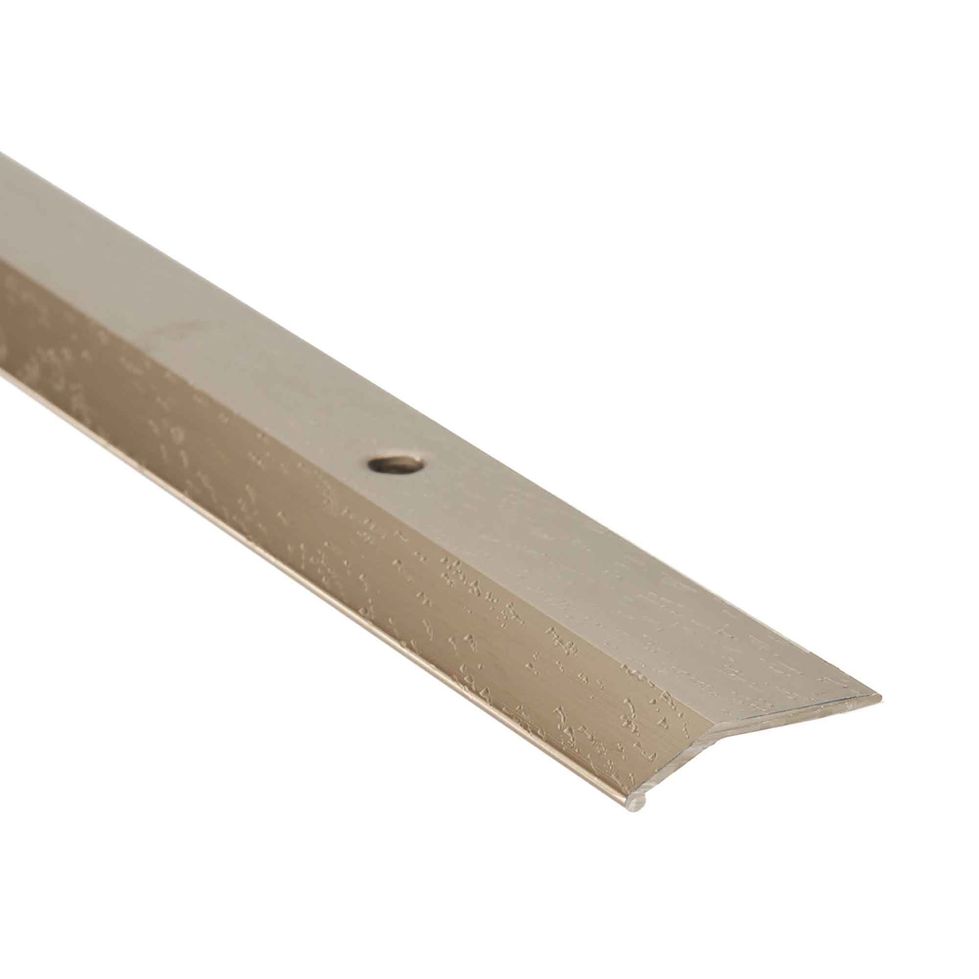 Bordure égalisatrice titanium martelé, 1" x 3'