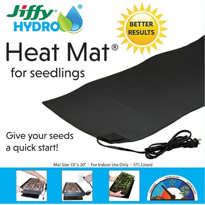 Tapis chauffant pour semi jiffy hydro heat