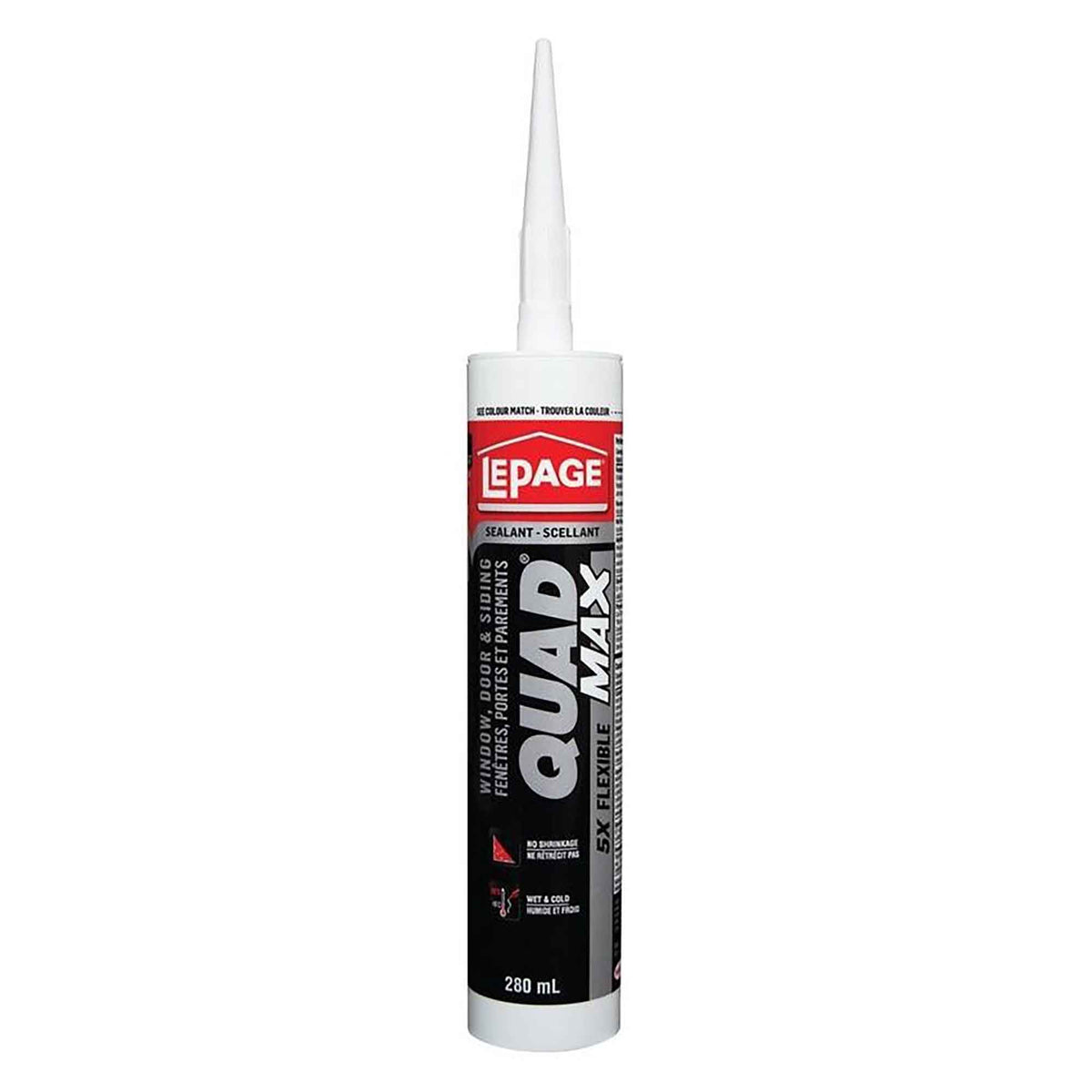 Calfeutrant Quad max, rouge campagne, 280 ml
