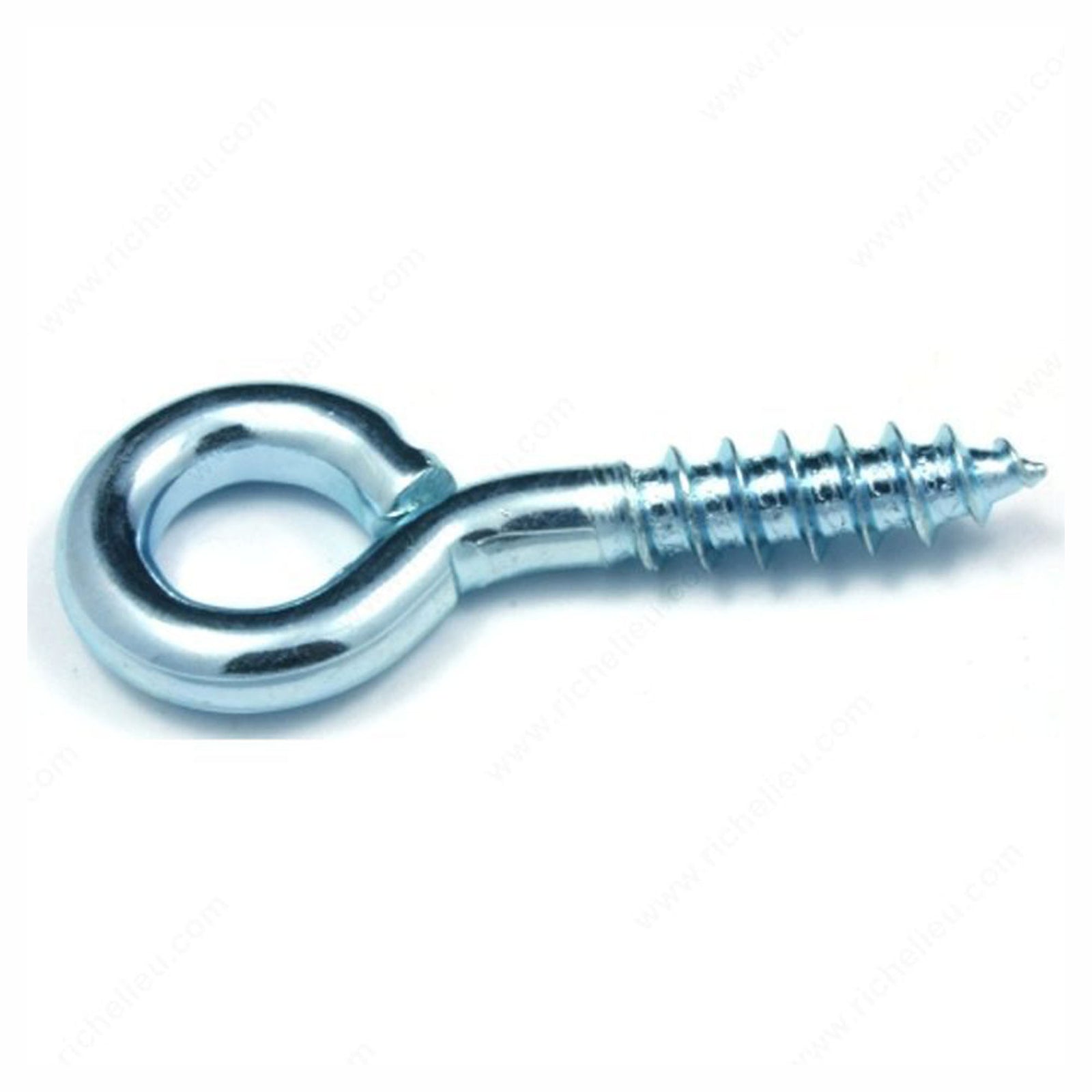 BB - Œillet à vis, zinc, 1-1/2'' (emballage de 8)